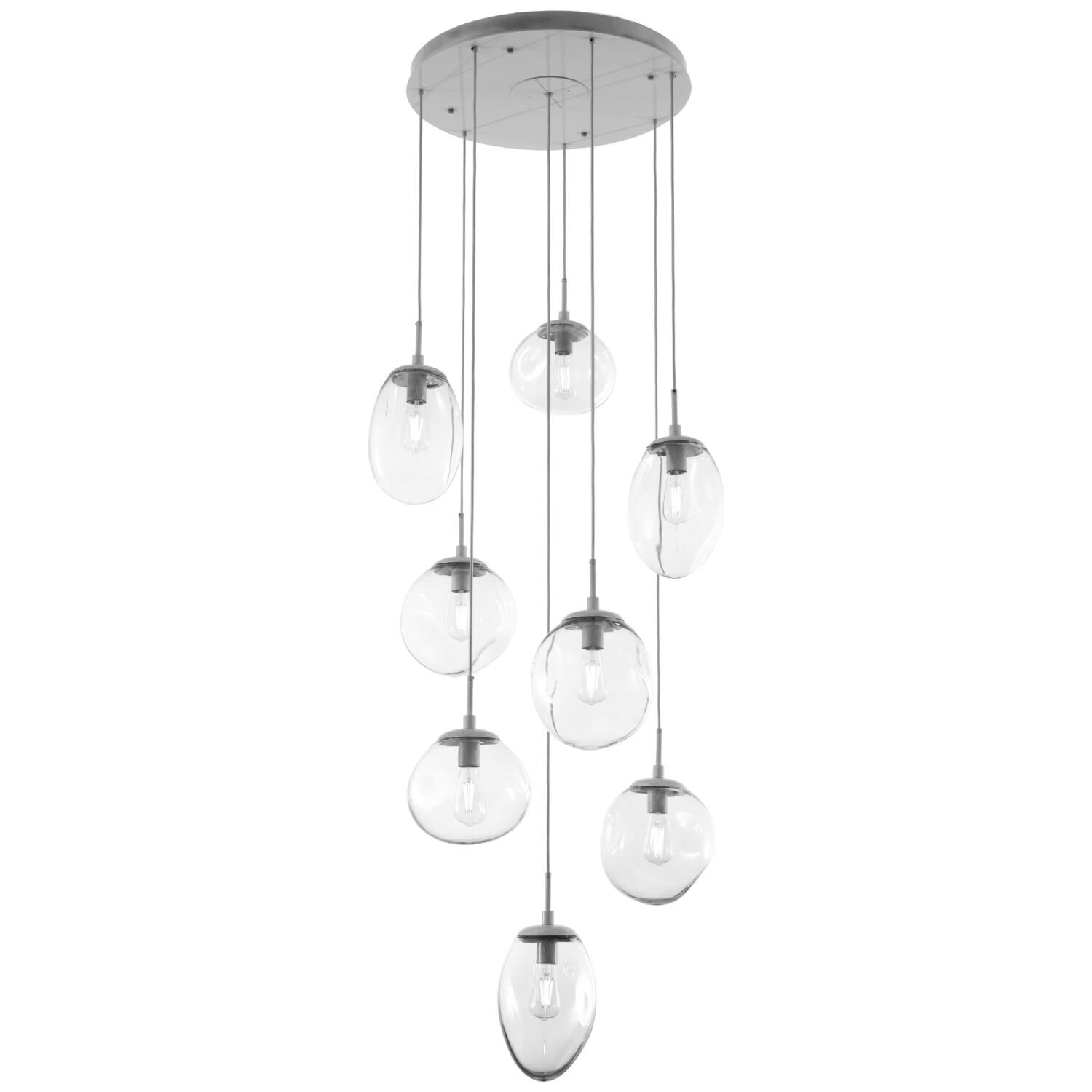 Levi Wilson Nebula 31 Inch 8 Light Multi Light Pendant by Hammerton Studio