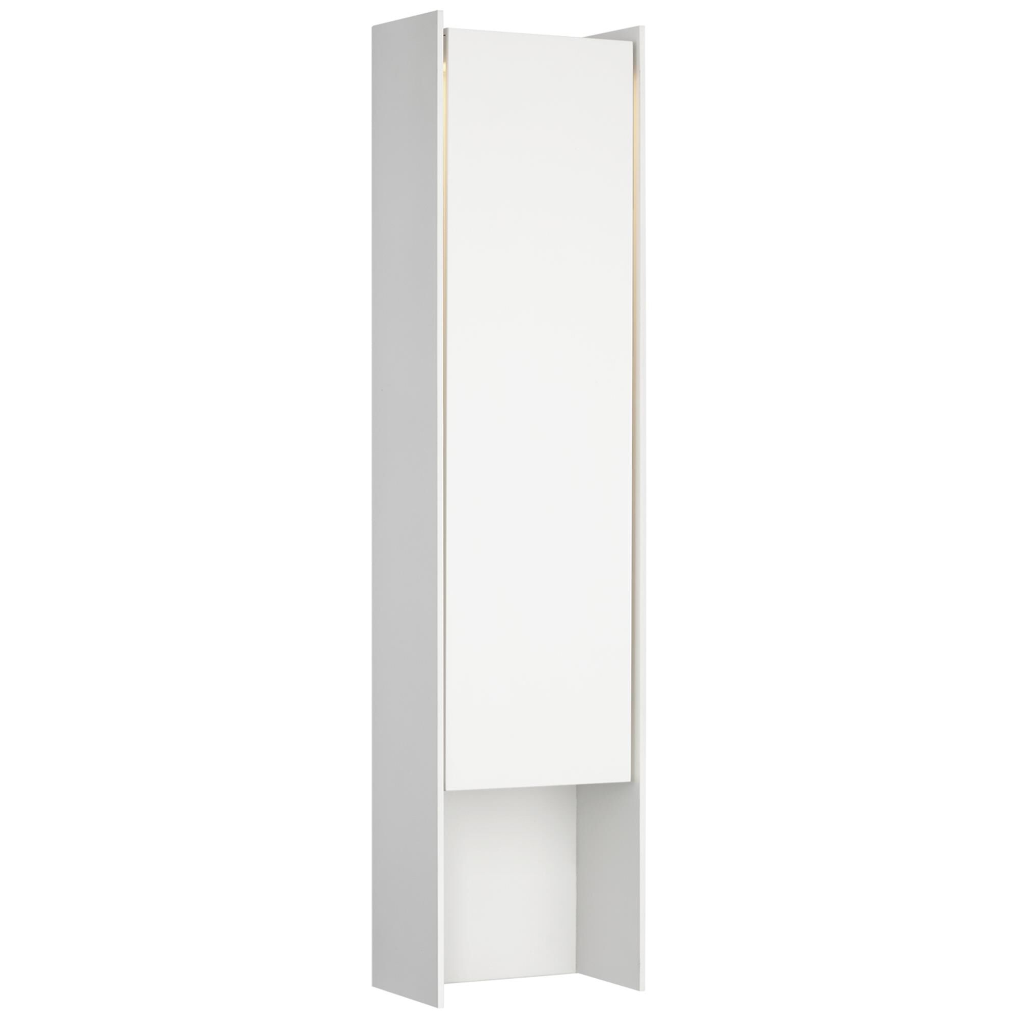 Shown in Plaster White finish