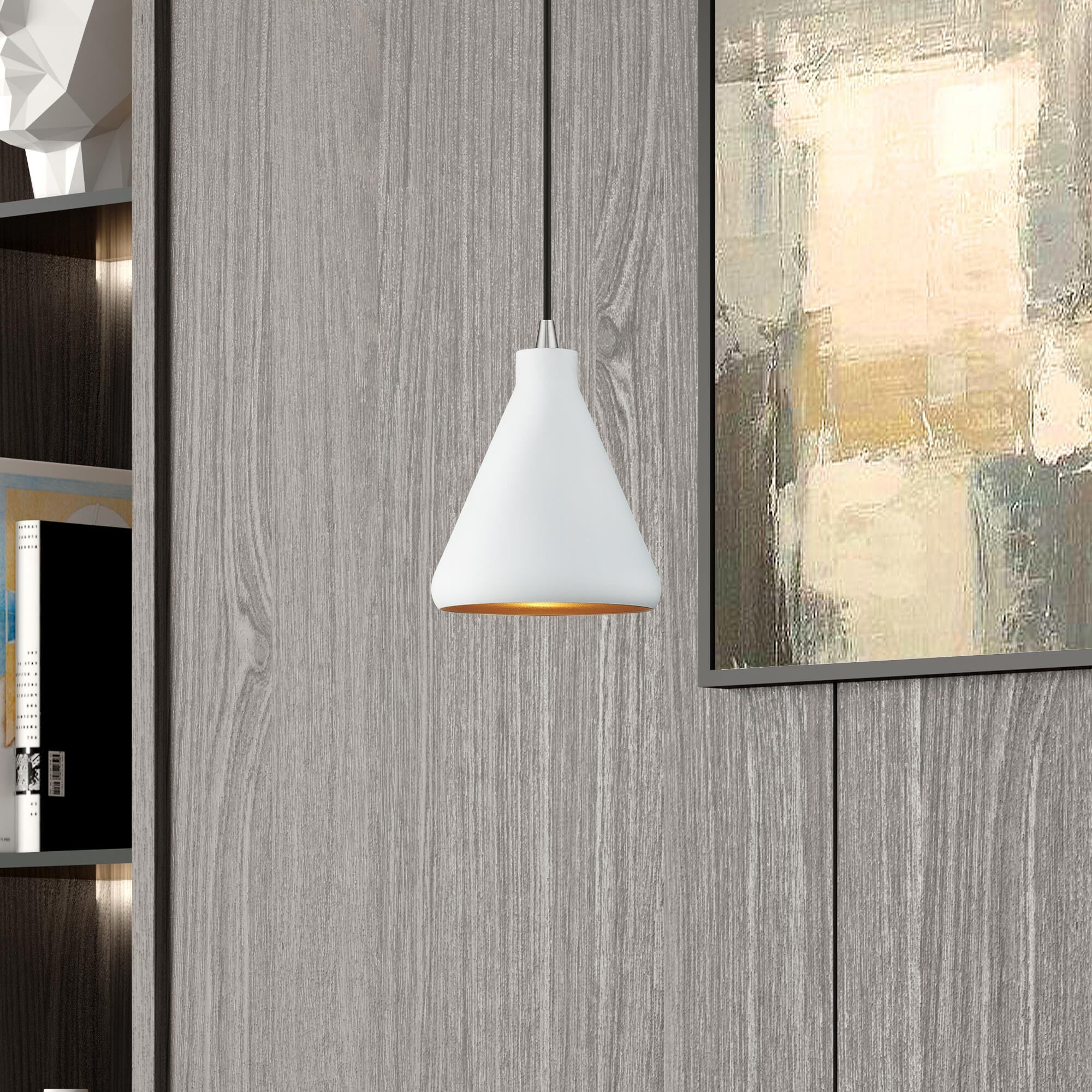 Geneva 7 Inch Mini Pendant by Livex Lighting