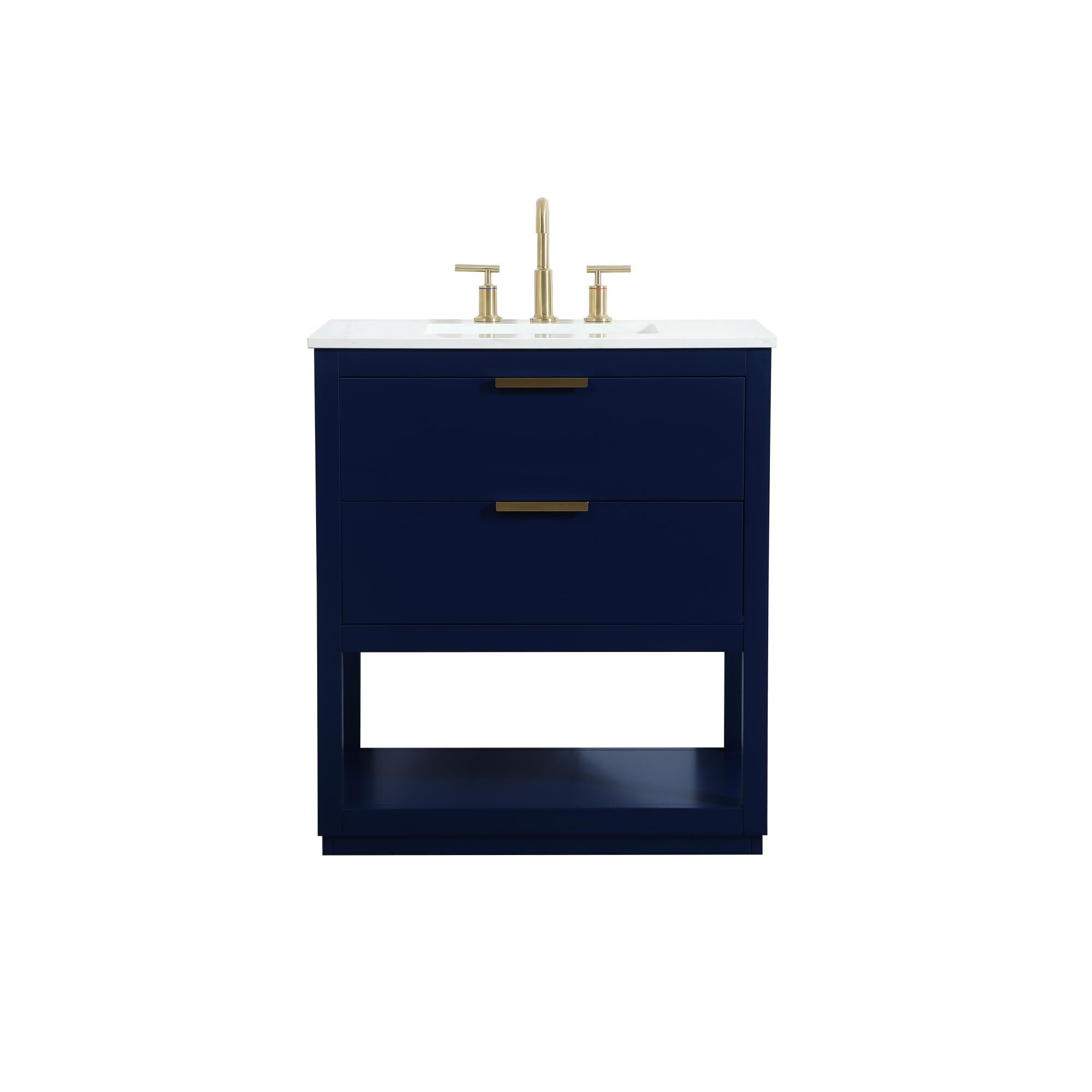 Shown in Blue finish