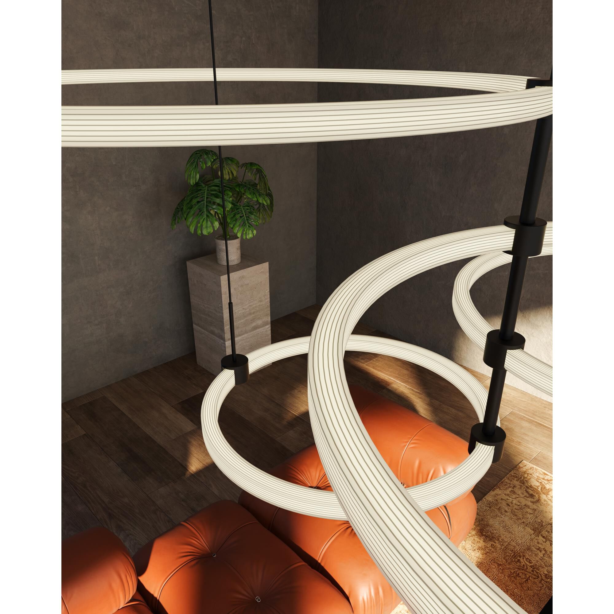 Kuzco Lighting Bruni 55 Inch LED Chandelier