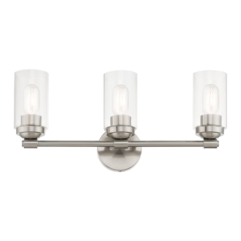Whittier 22 Inch 3 Light Bath Vanity Light by Livex Lighting