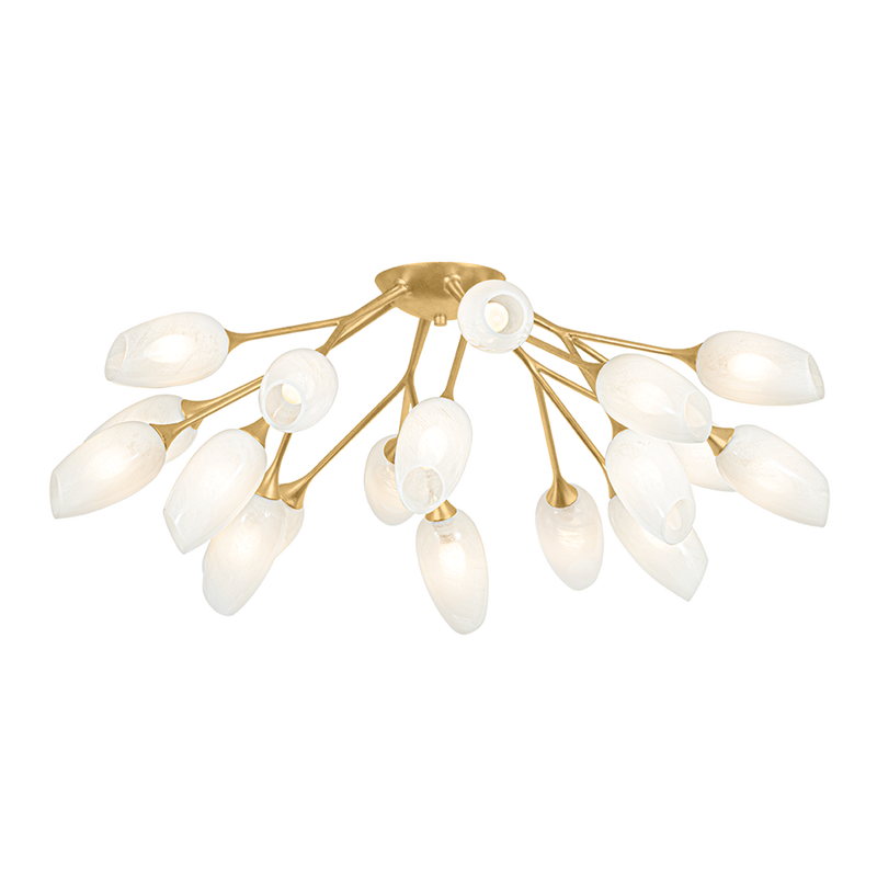 Aldean 40 Inch Semi Flush Mount by Troy Lighting
