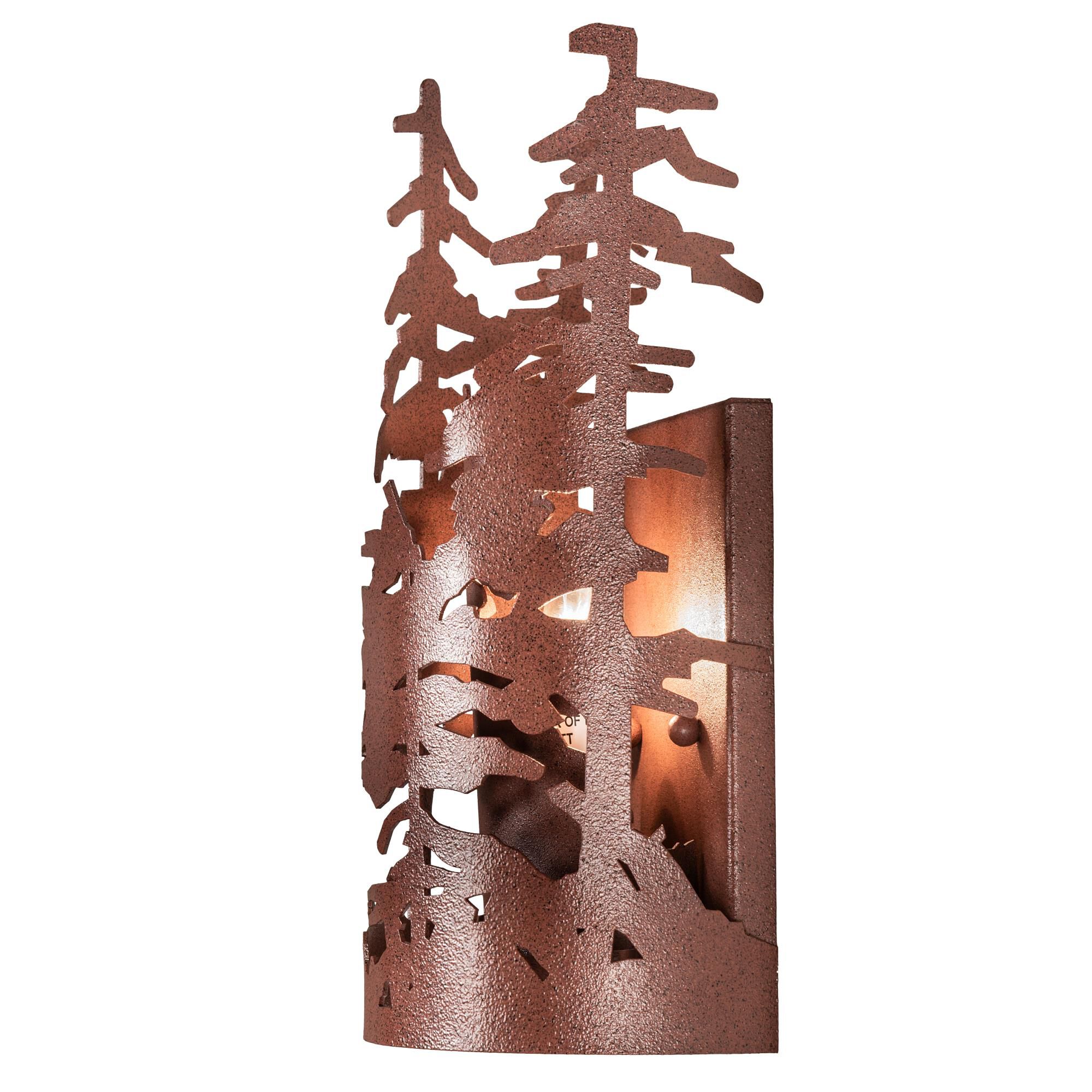 Shown in Rust Finish finish