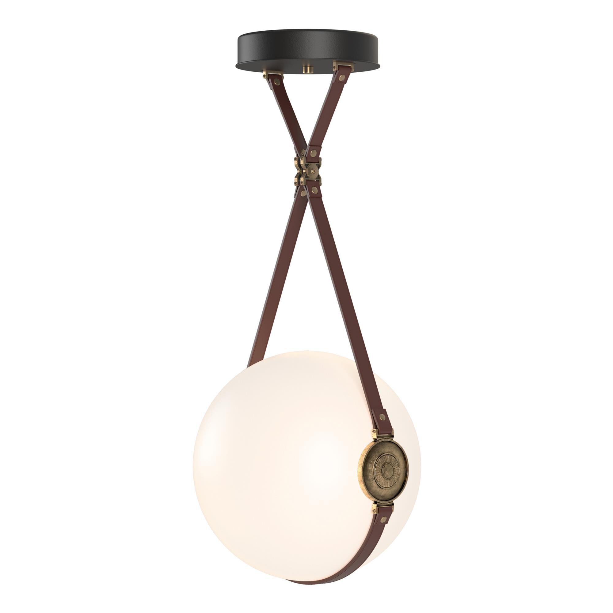 Shown in Antique Brass finish and Opal glass and No Logo accent