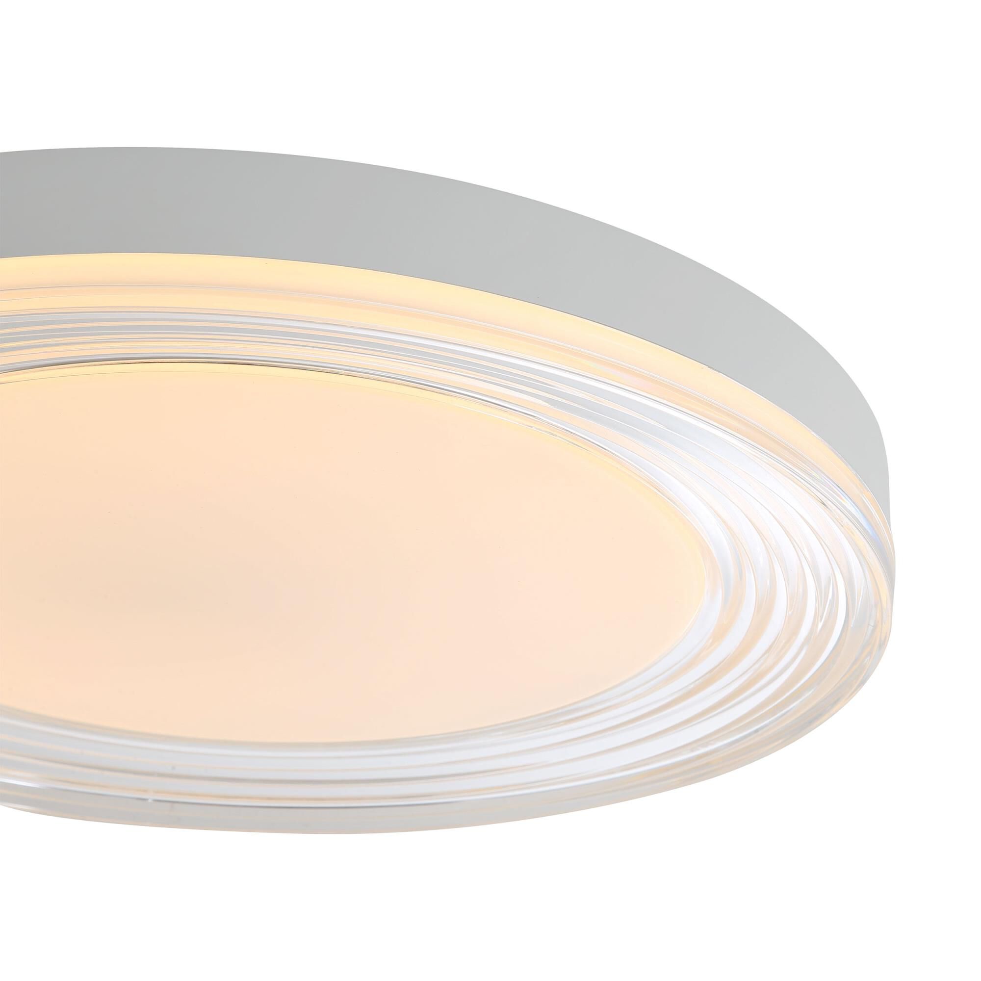 Ondulada 20 Inch Flush Mount by Golden Lighting