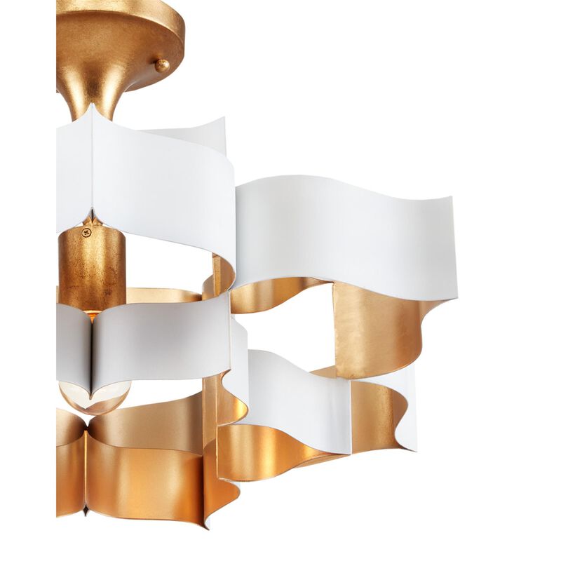 Grand Lotus 20 Inch Mini Chandelier by Currey and Company
