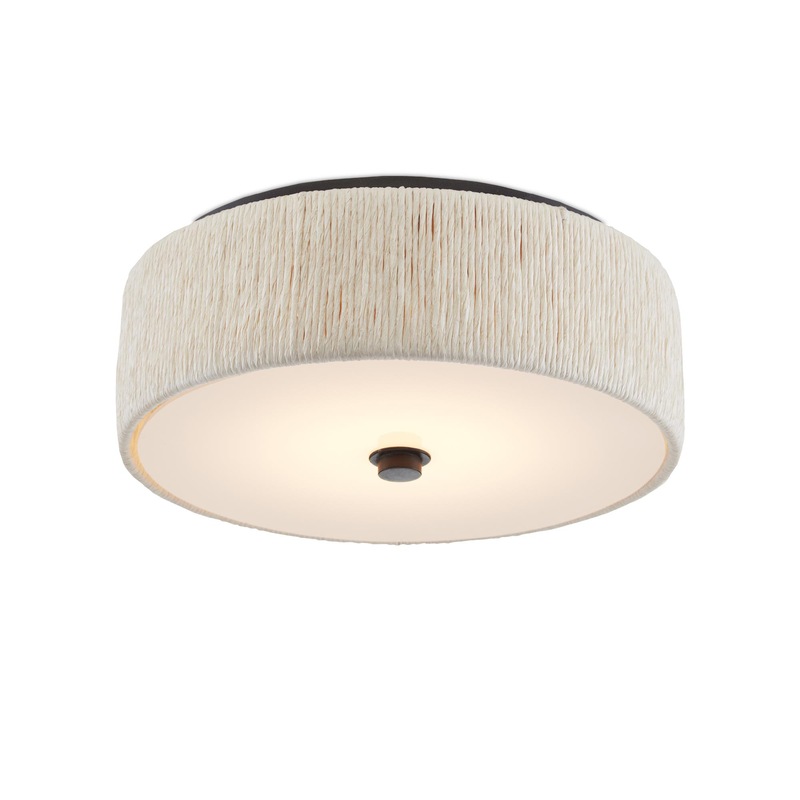 Tyrone 14 Inch Flush Mount by Currey & Company