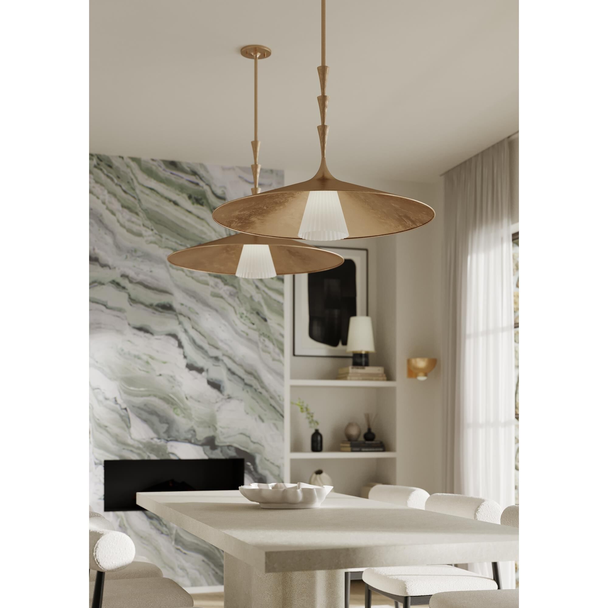 Vails Gate 34 Inch Large Pendant by Hudson Valley Lighting