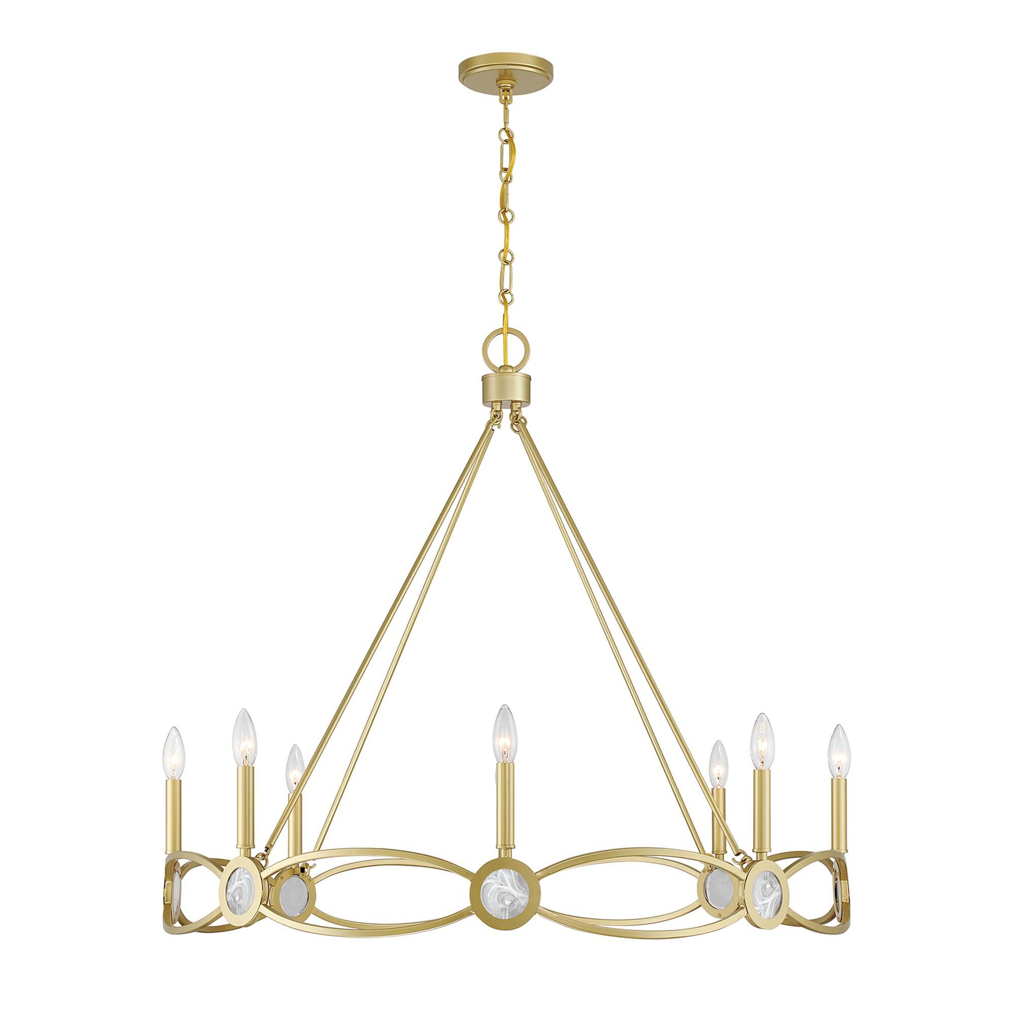 Minette 37 Inch Chandelier by Savoy House