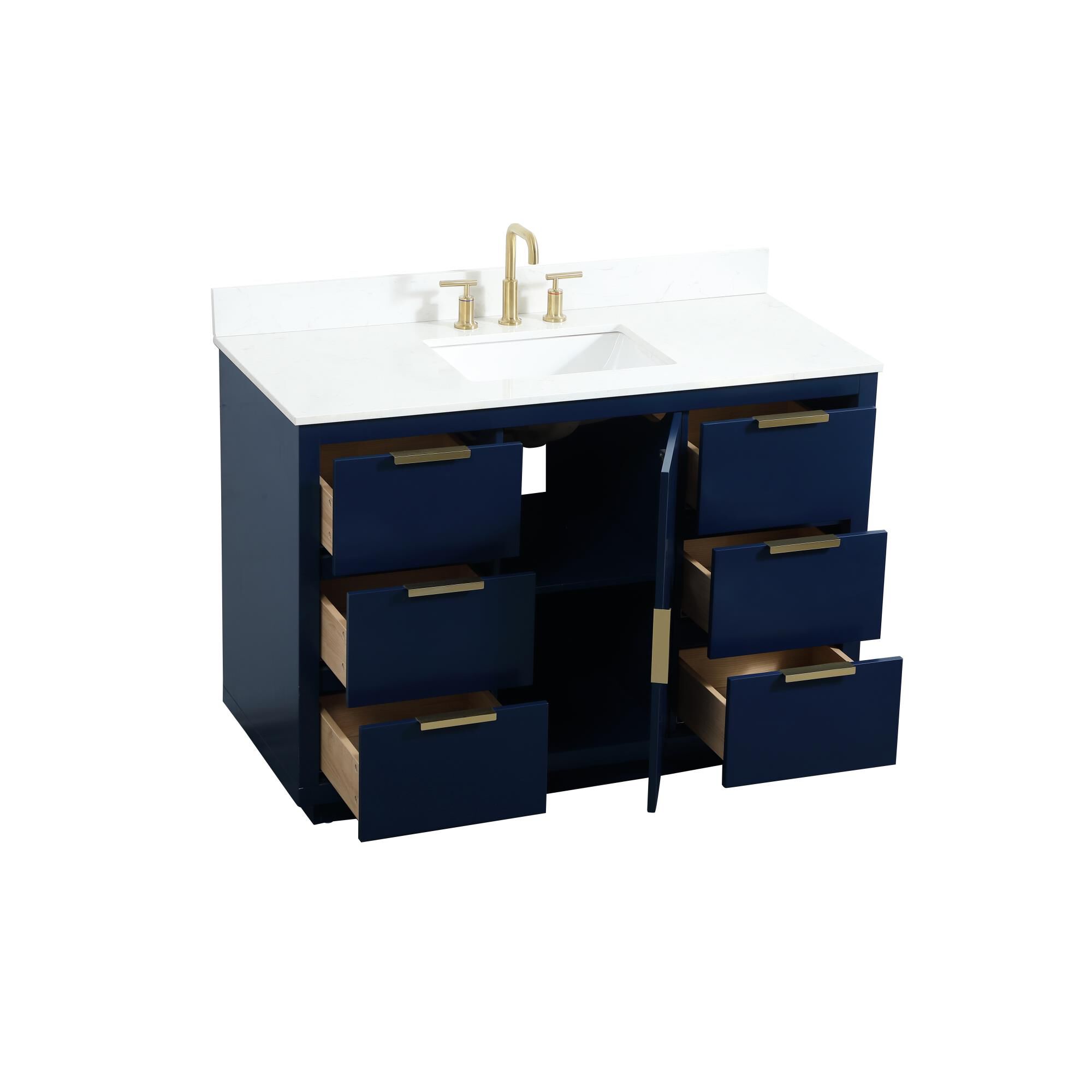 Shown in Blue finish