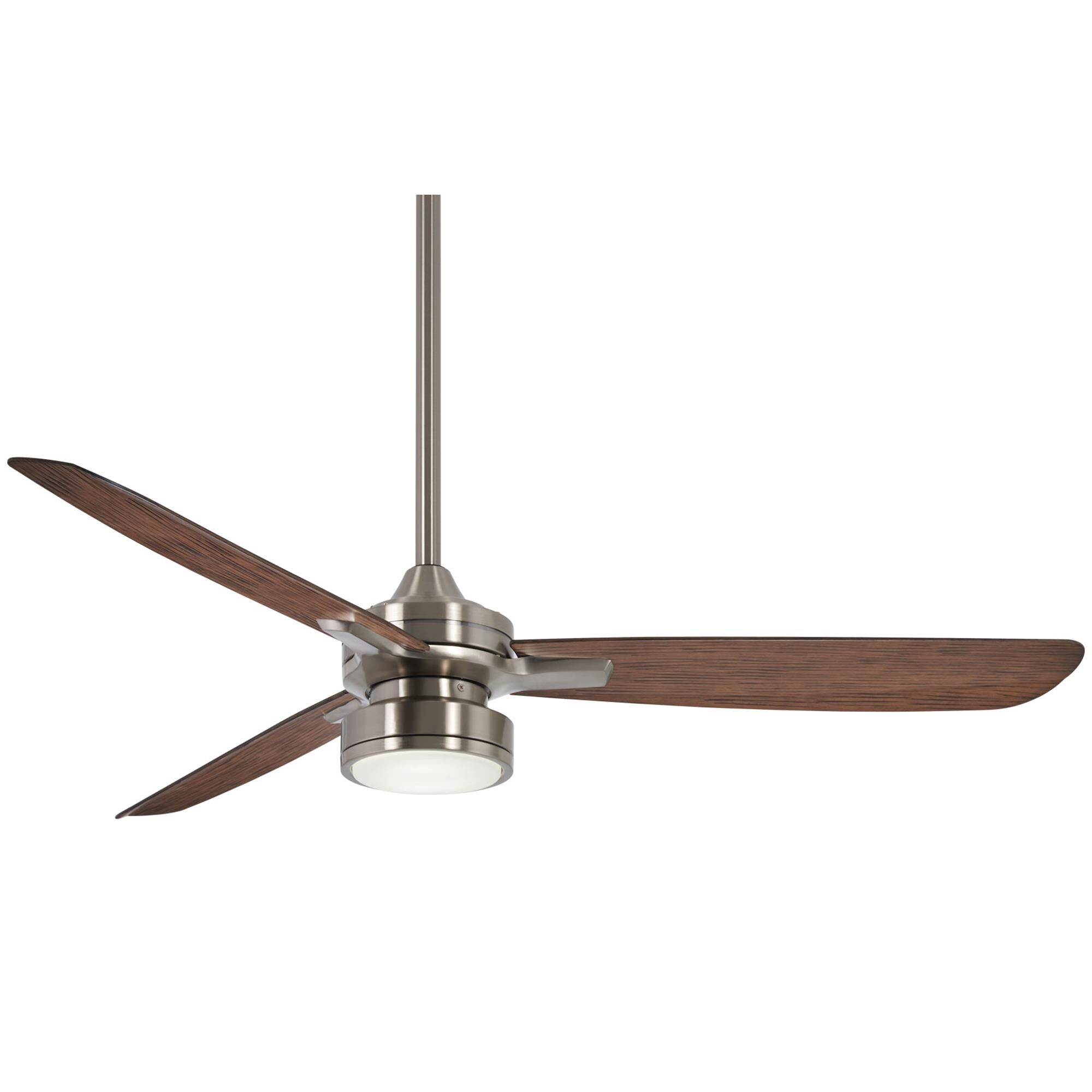 Shown in Brushed Nickel - Medium Maple finish