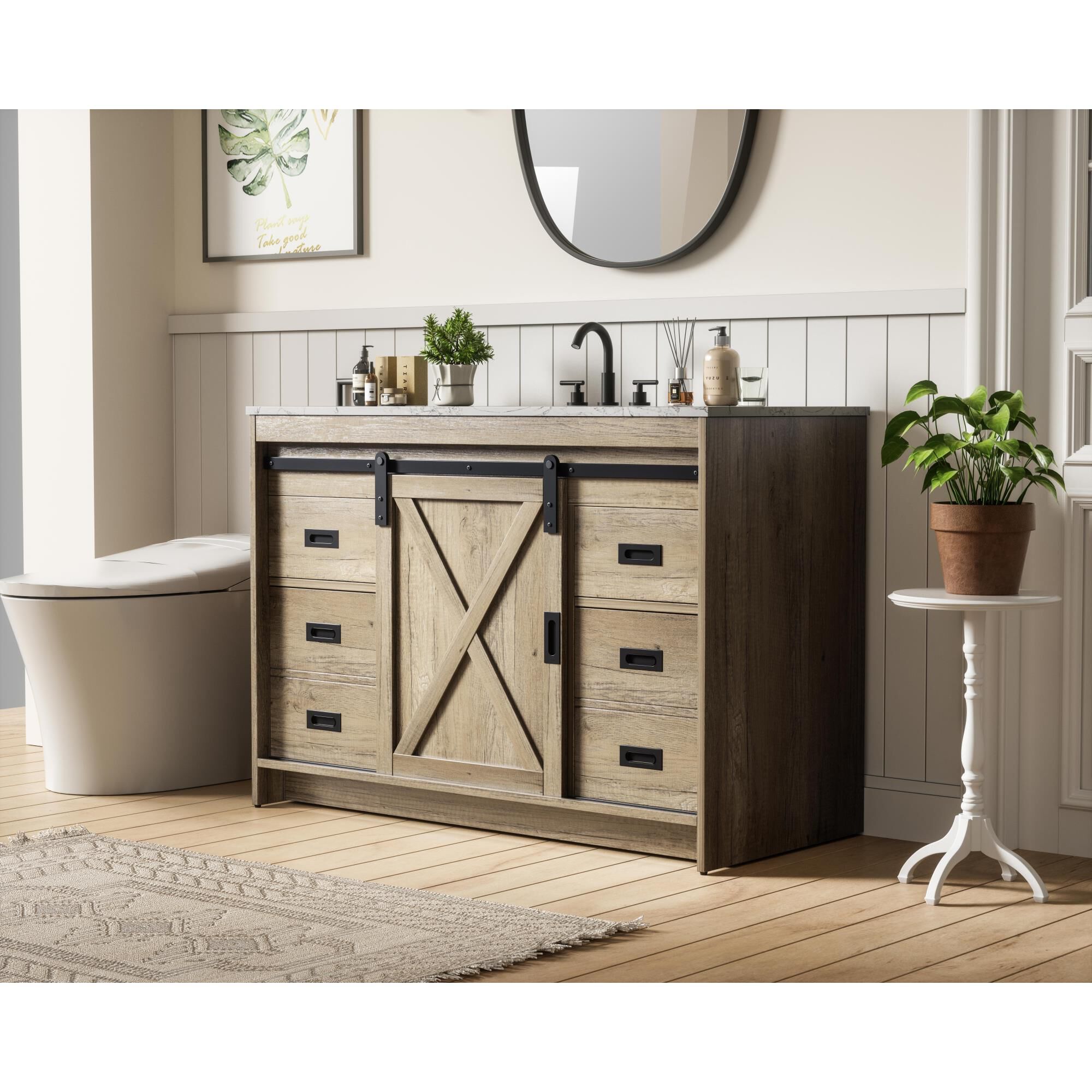 Shown in Natural Oak finish