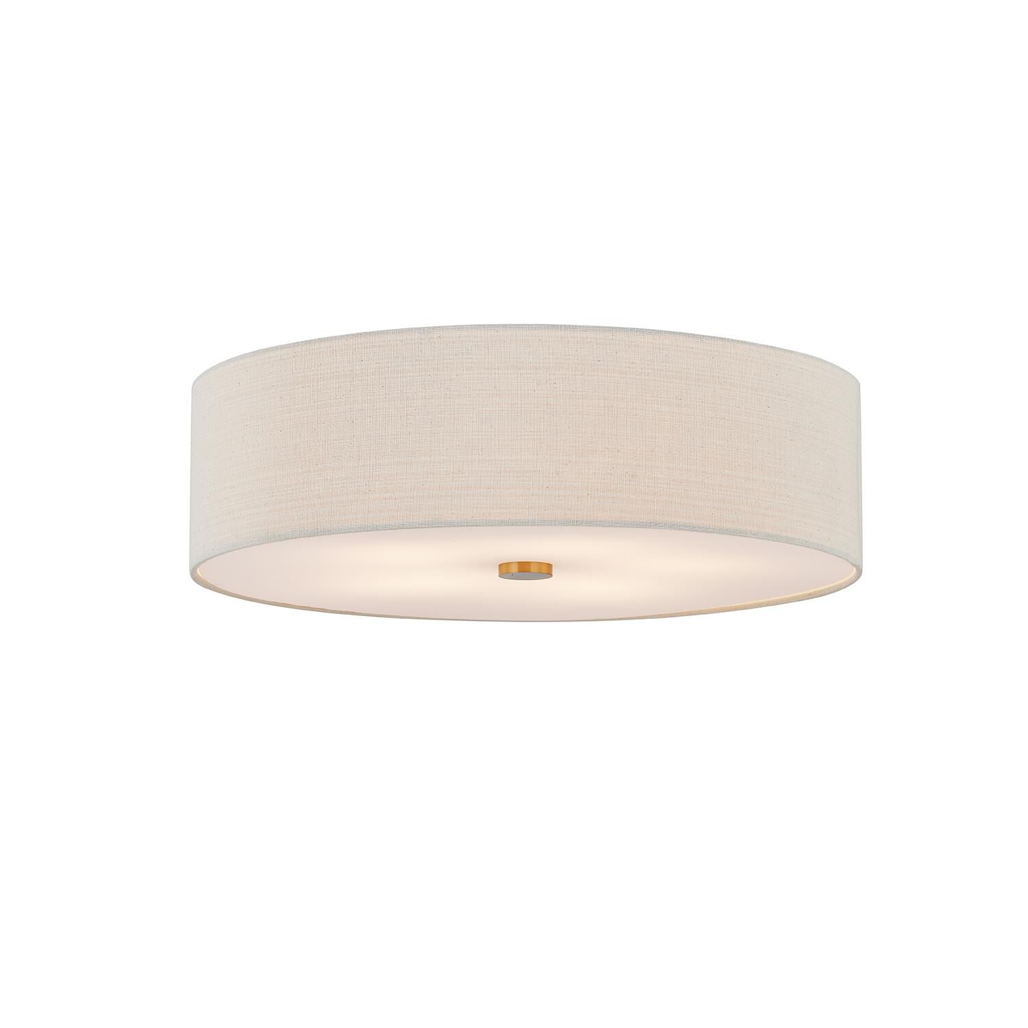 Textile - Classic 30 Inch Flush Mount by Justice Design Group