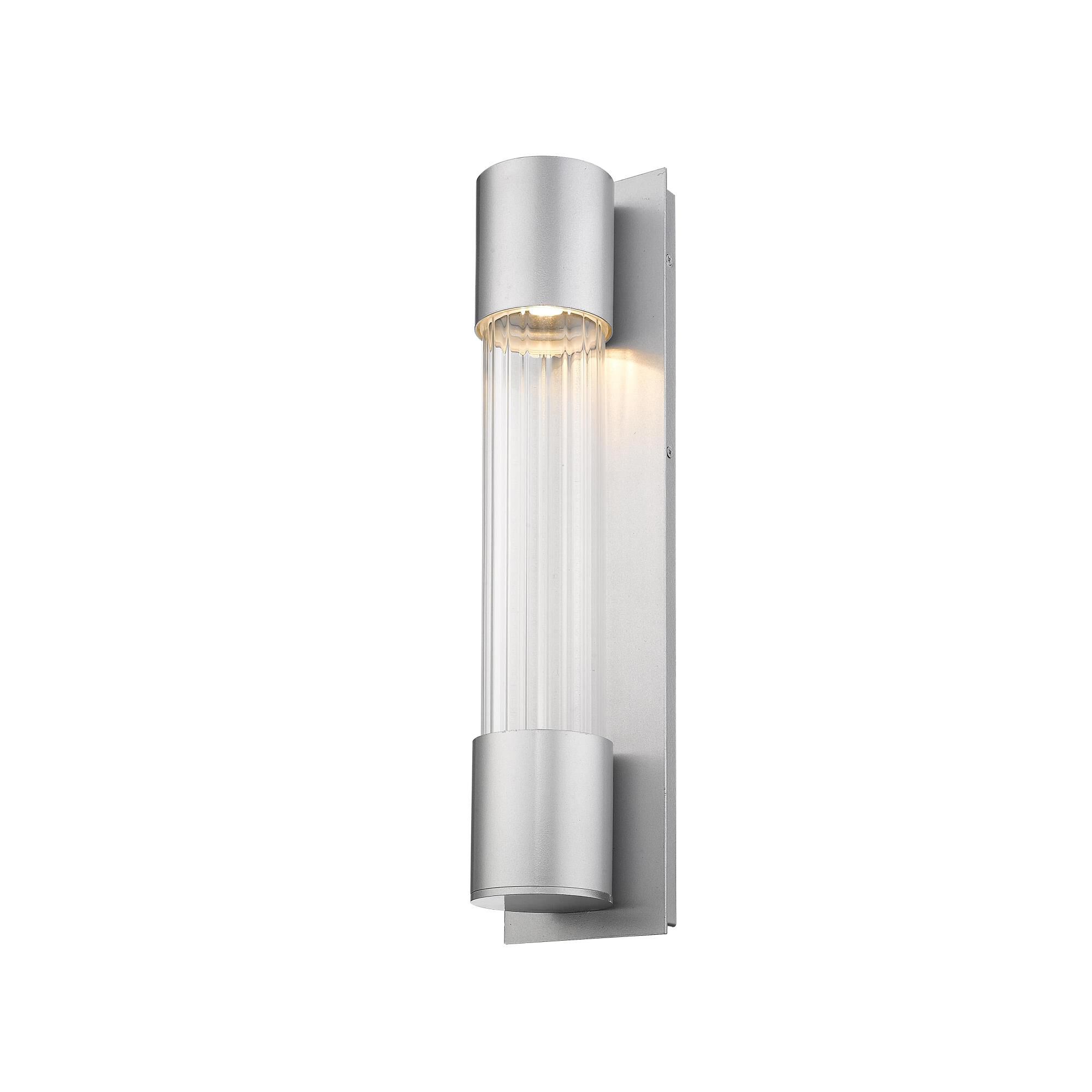 Z-Lite Striate 21 Inch Tall LED Outdoor Wall Light