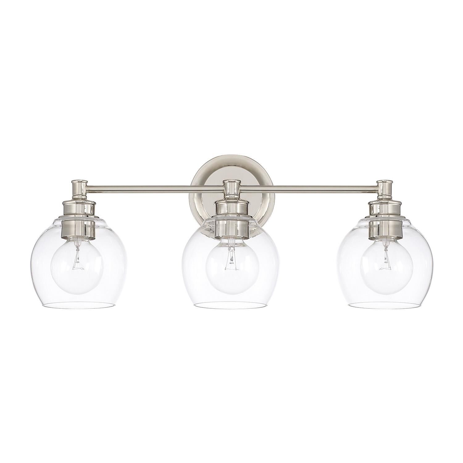 Mid-Century 24 Inch 3 Light Bath Vanity Light by Capital Lighting Fixture Company