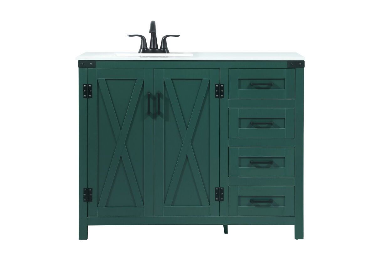 Shown in Green finish