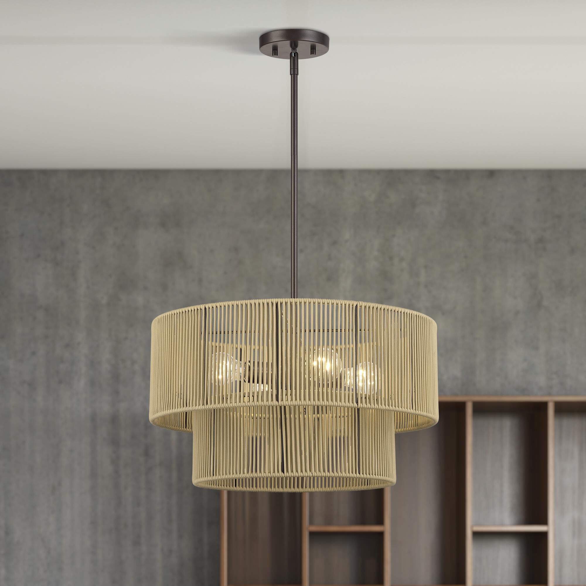 Acordia 20 Inch Large Pendant by Livex Lighting