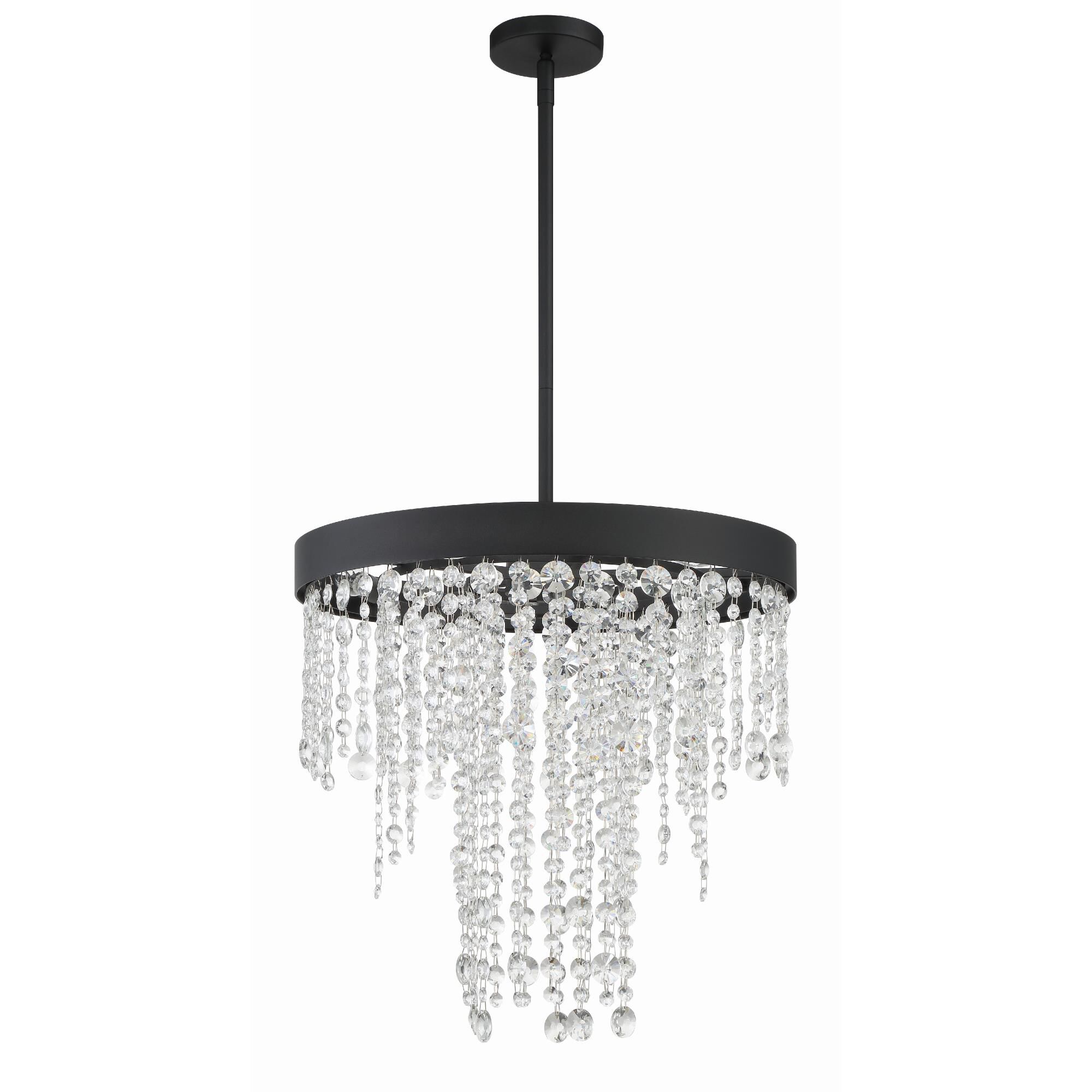 Winham 20 Inch 5 Light Mini Chandelier by Crystorama