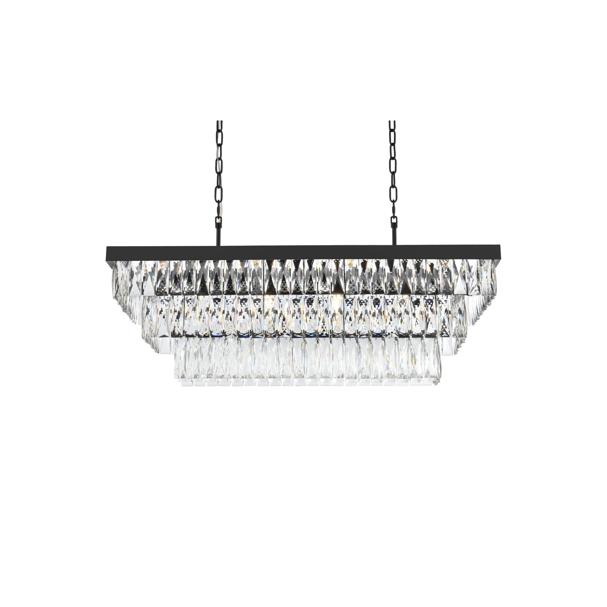 Shown in Black And Clear finish and Rc crystal