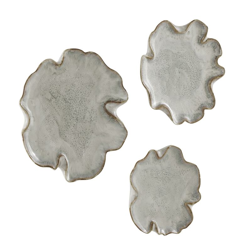 Selene Alternative Wall Art Set of 3 by Uttermost