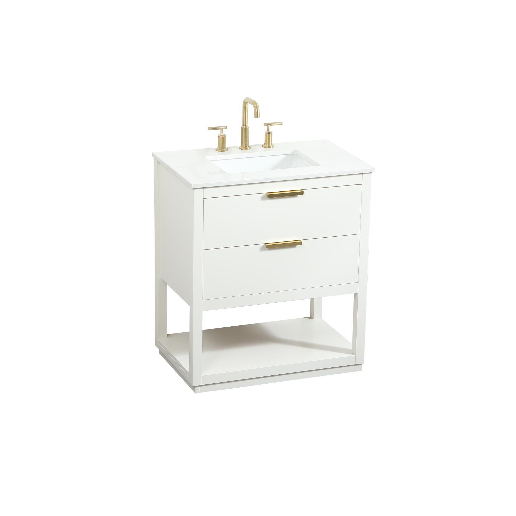 Larkin 30 Inch Bath Vanity by Elegant Decor
