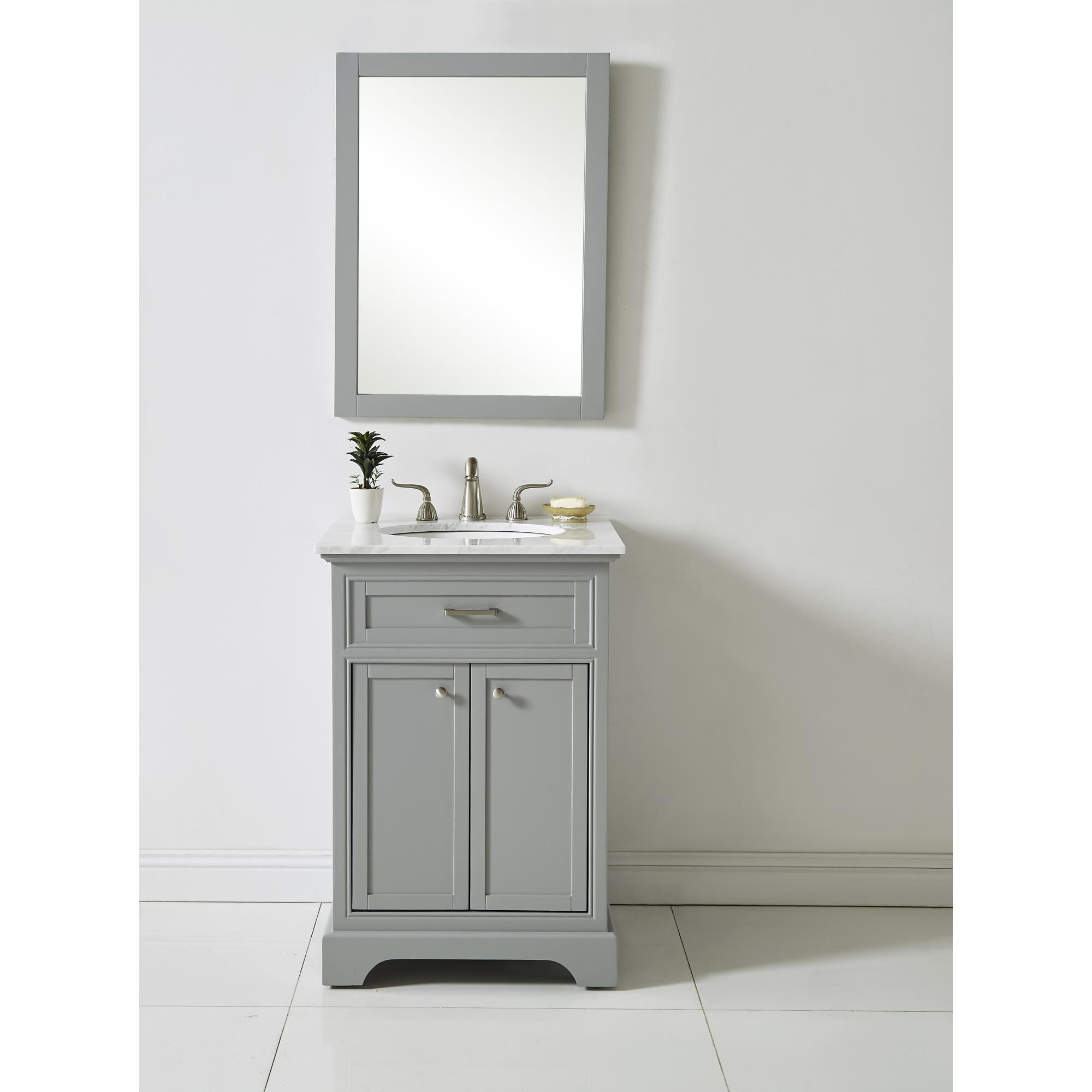 Shown in Light Grey finish