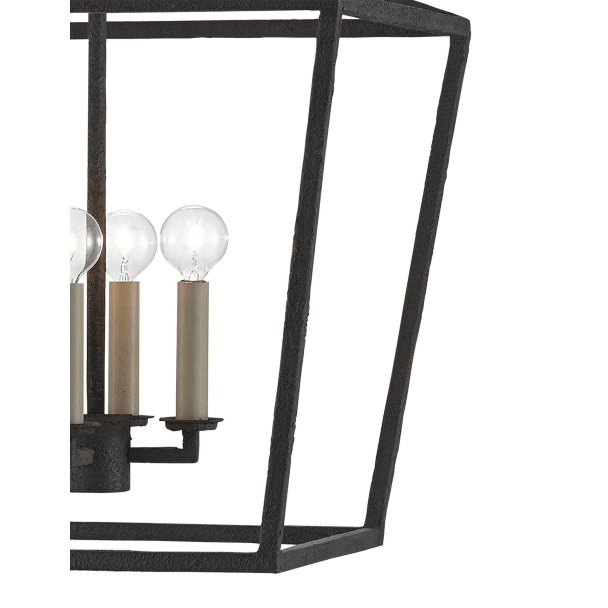 Denison 18 Inch Cage Pendant by Currey and Company