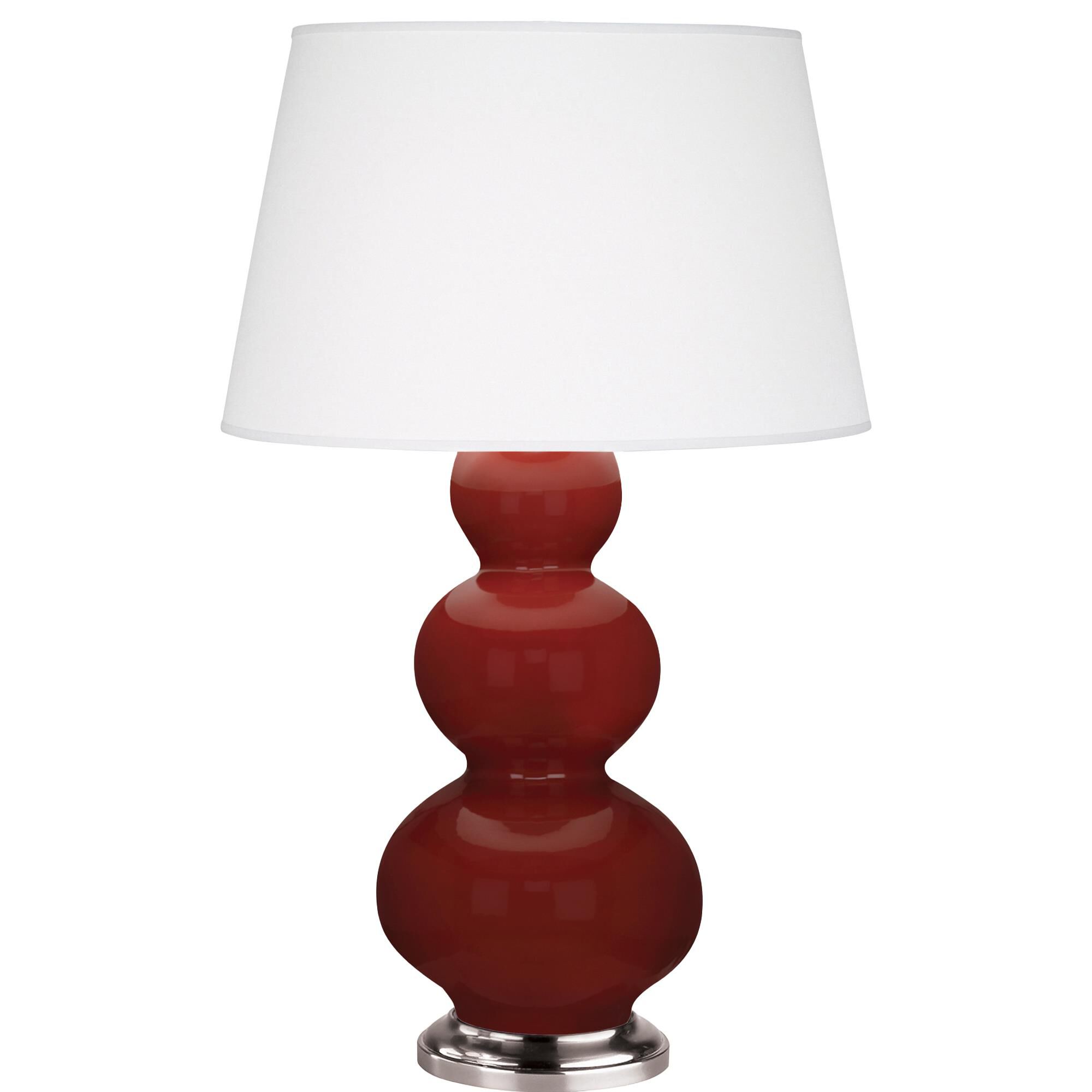 Triple Gourd 33 Inch Table Lamp by Robert Abbey