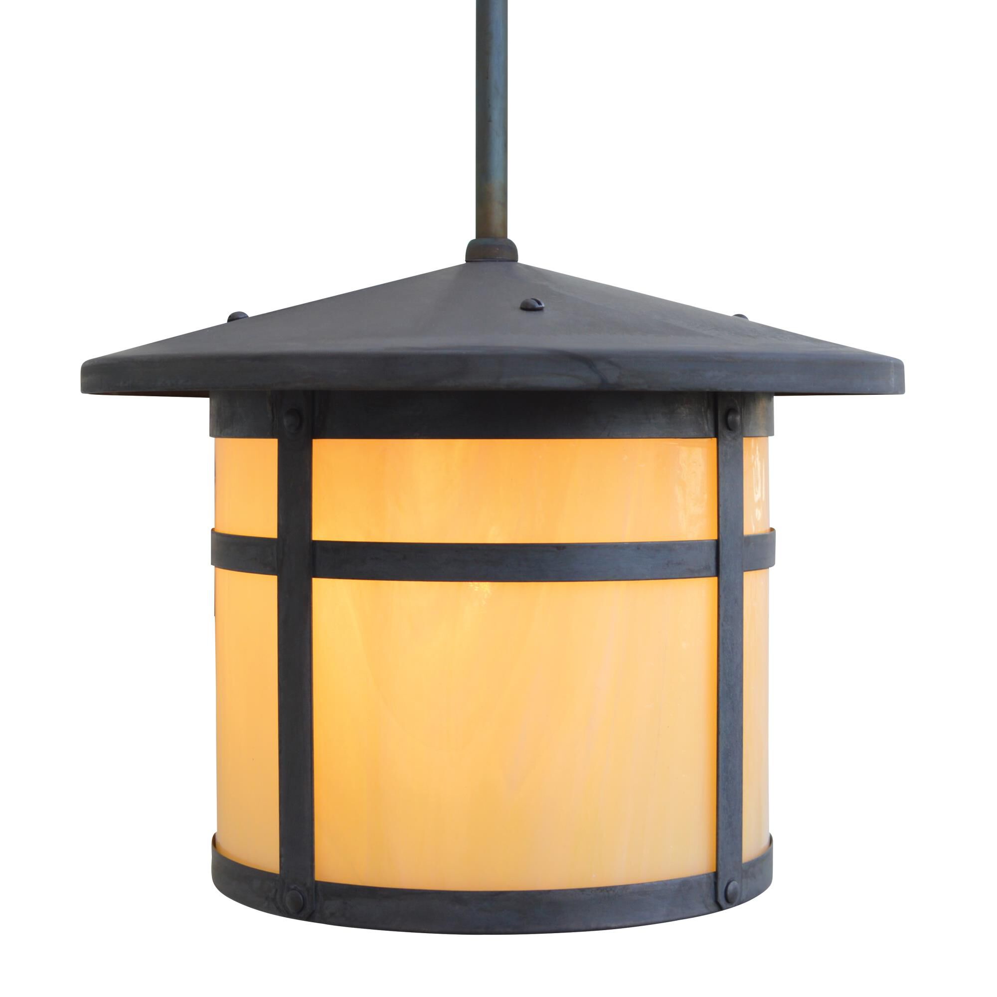 Berkeley 34 Inch Tall 1 Light Outdoor Hanging Lantern by Arroyo Craftsman