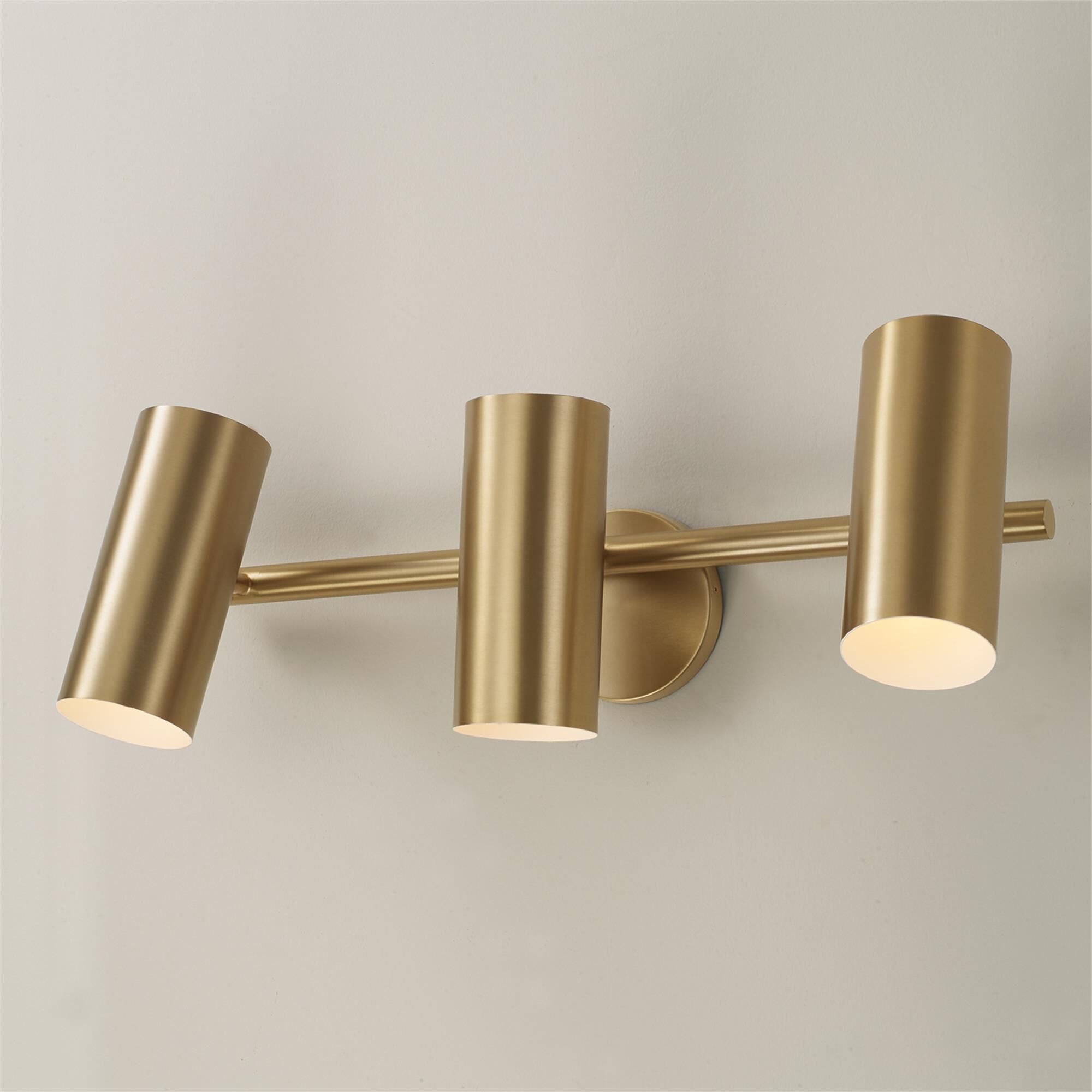 Shown in Aged Brass finish and Aged Brass Metal s With White Interior shade