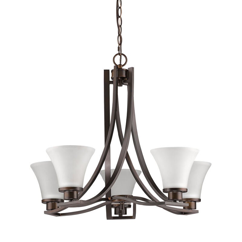 Mia 26 Inch 5 Light Chandelier by Acclaim Lighting