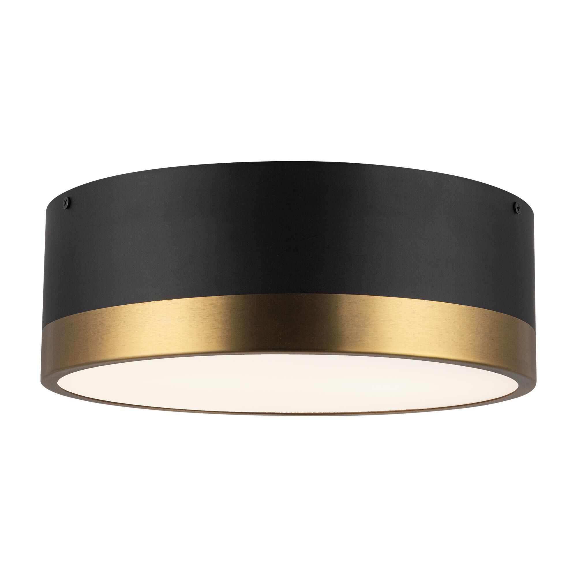 Brisbane 12 Inch 2 Light Flush Mount,