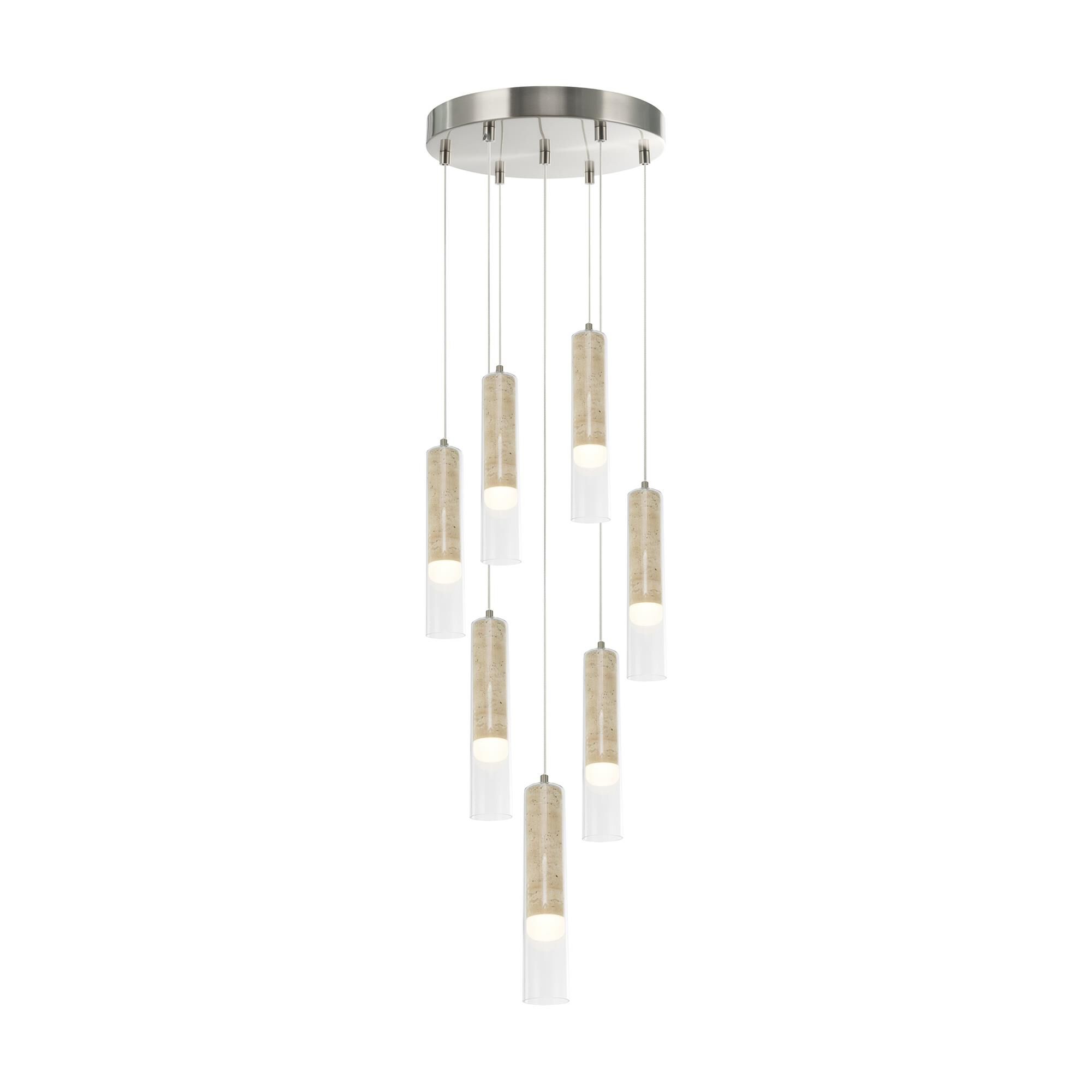 Shown in Brushed Nickel finish