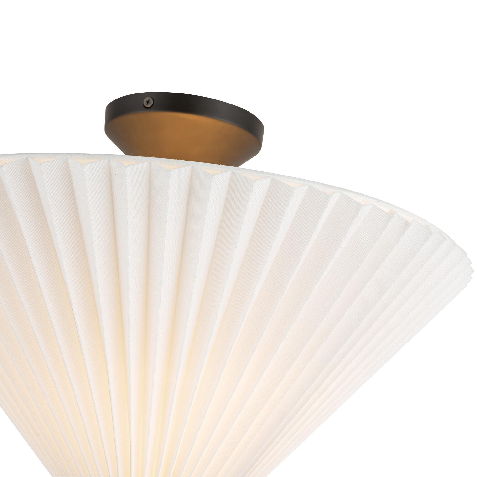 Peyton Fox Bridgette 16 Inch Semi Flush Mount,