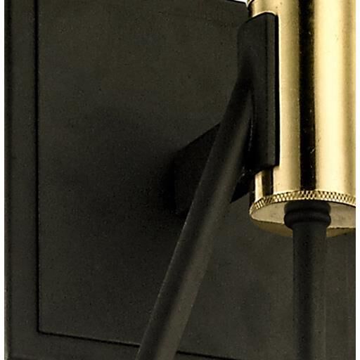 Shown in Textured Bronze And Brushed Brass finish and Gloss Opal glass