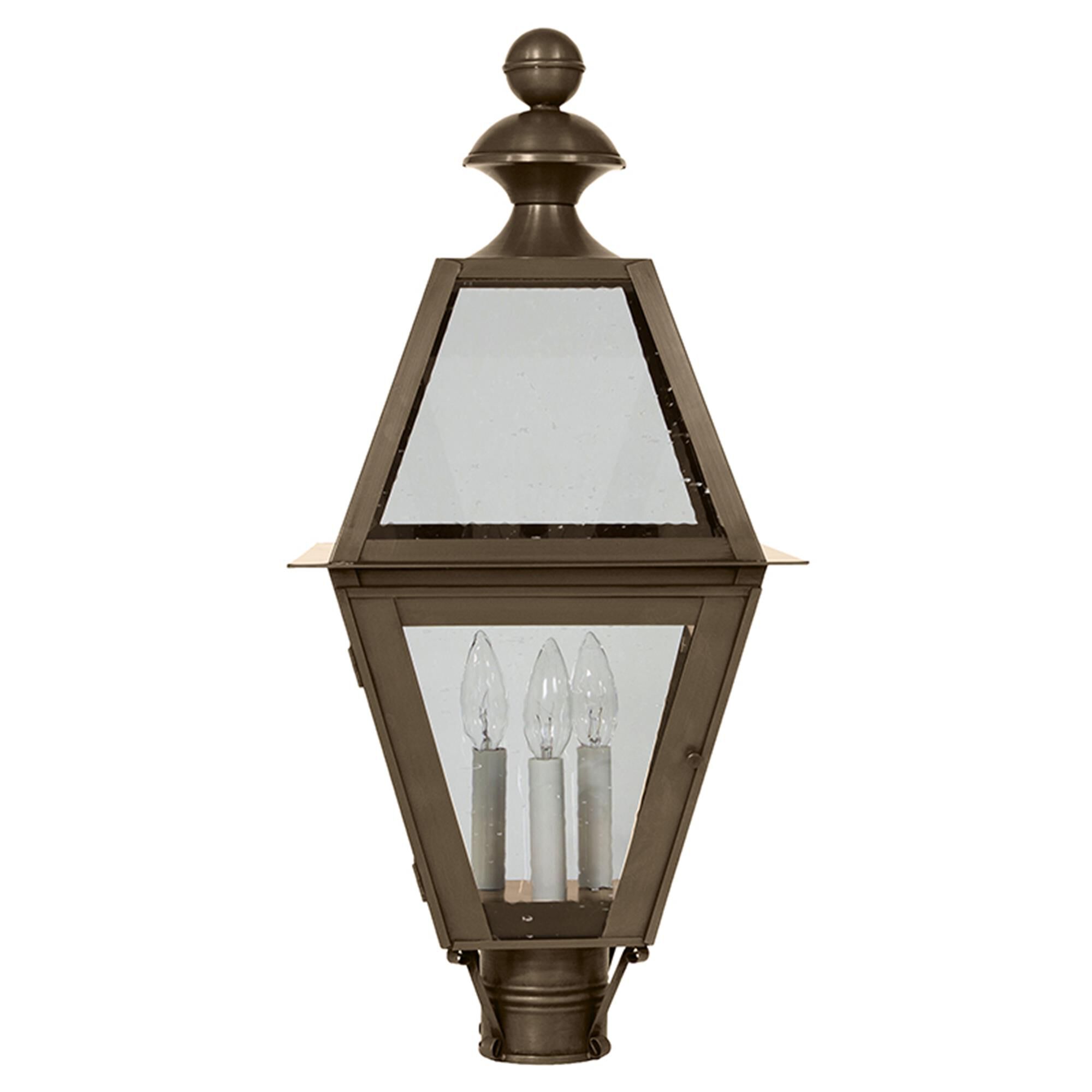 Boston 26 Inch 3 Light Outdoor Post Lamp,