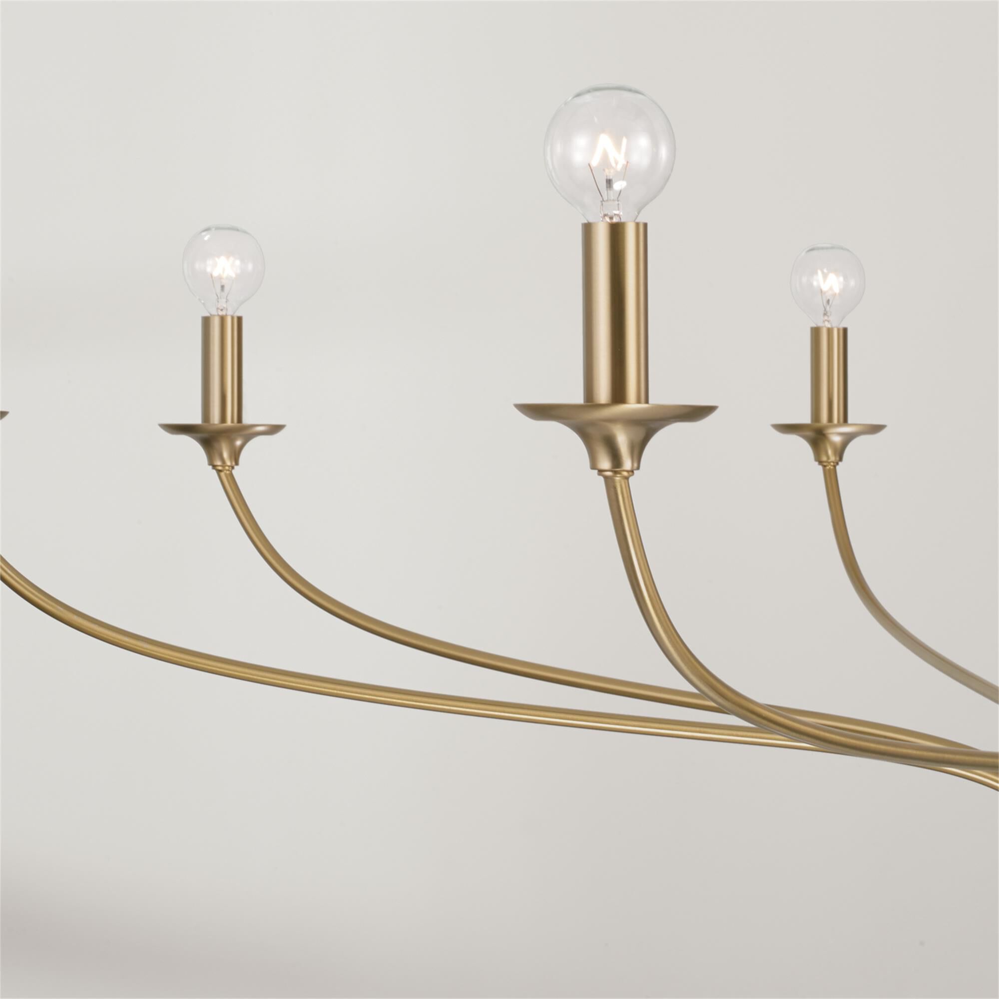 Shown in Matte Brass finish