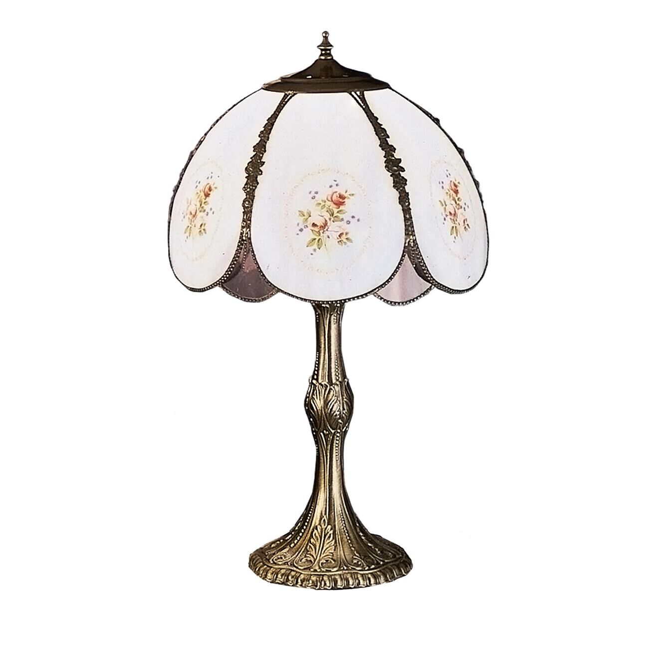 Rose Bouquet 22 Inch Table Lamp by Meyda Lighting