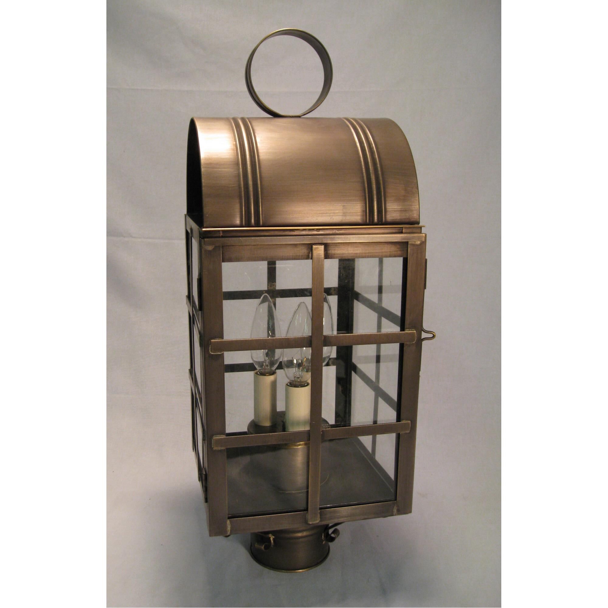 Adams 20 Inch Tall 2 Light Outdoor Post Lamp by Northeast Lantern
