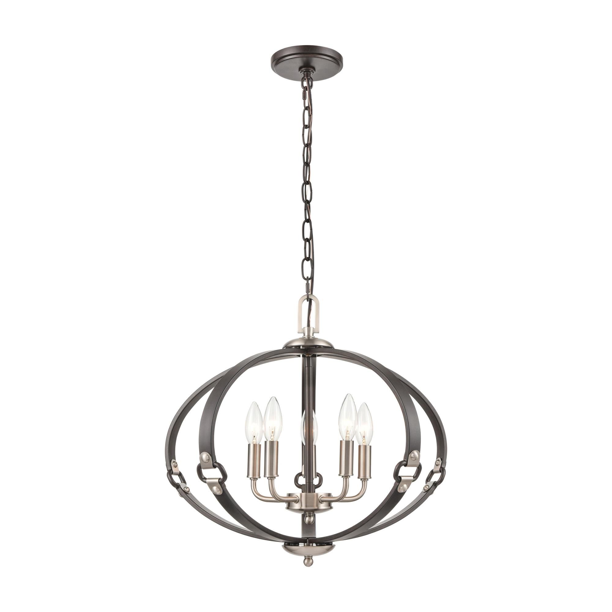 Armstrong Grove 20 Inch 5 Light Mini Chandelier by ELK Lighting
