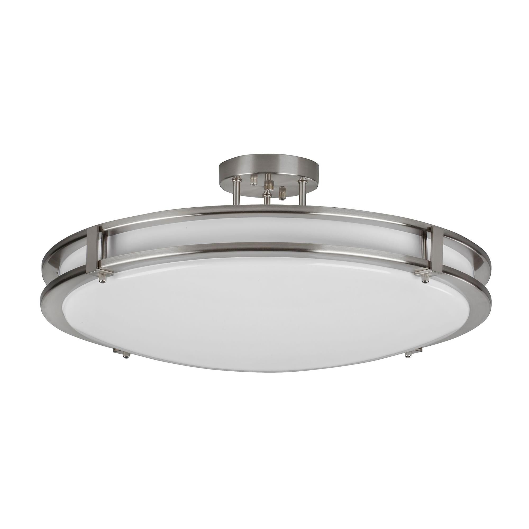 Carlisle 12 Inch 1 Light LED Semi Flush Mount by AFX Lighting