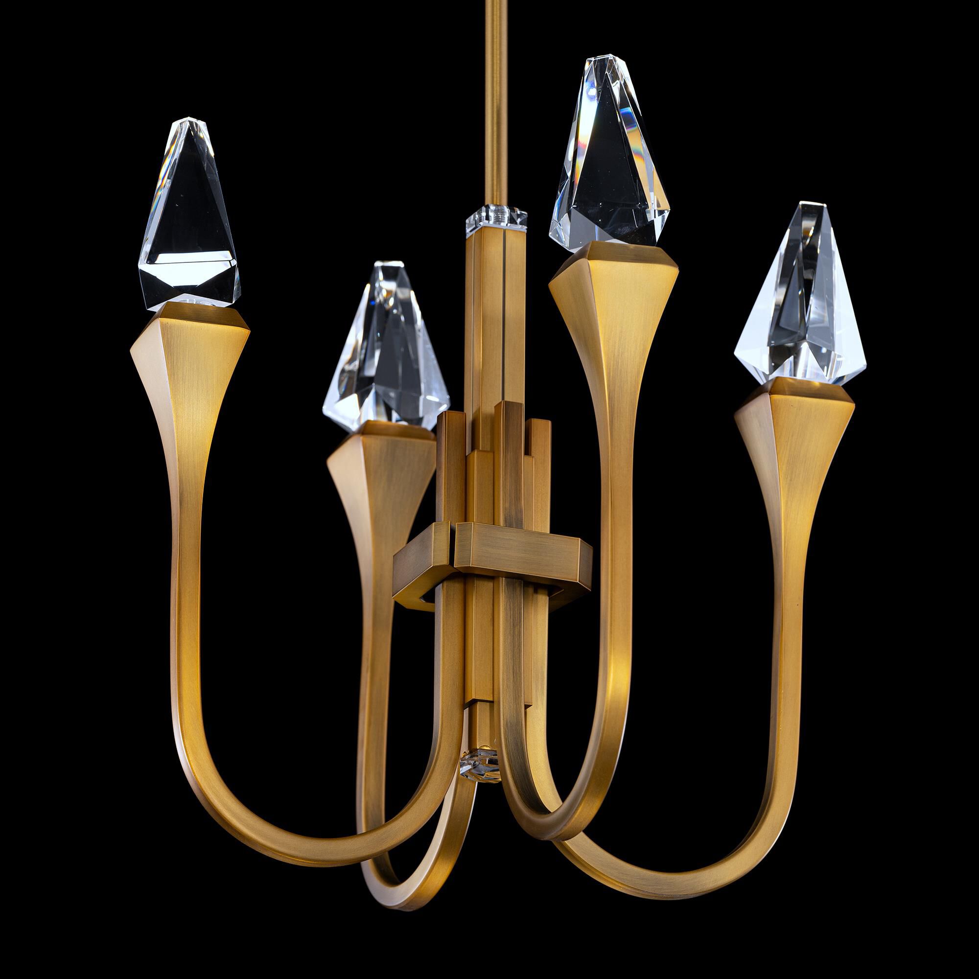 Shown in Aged Brass finish