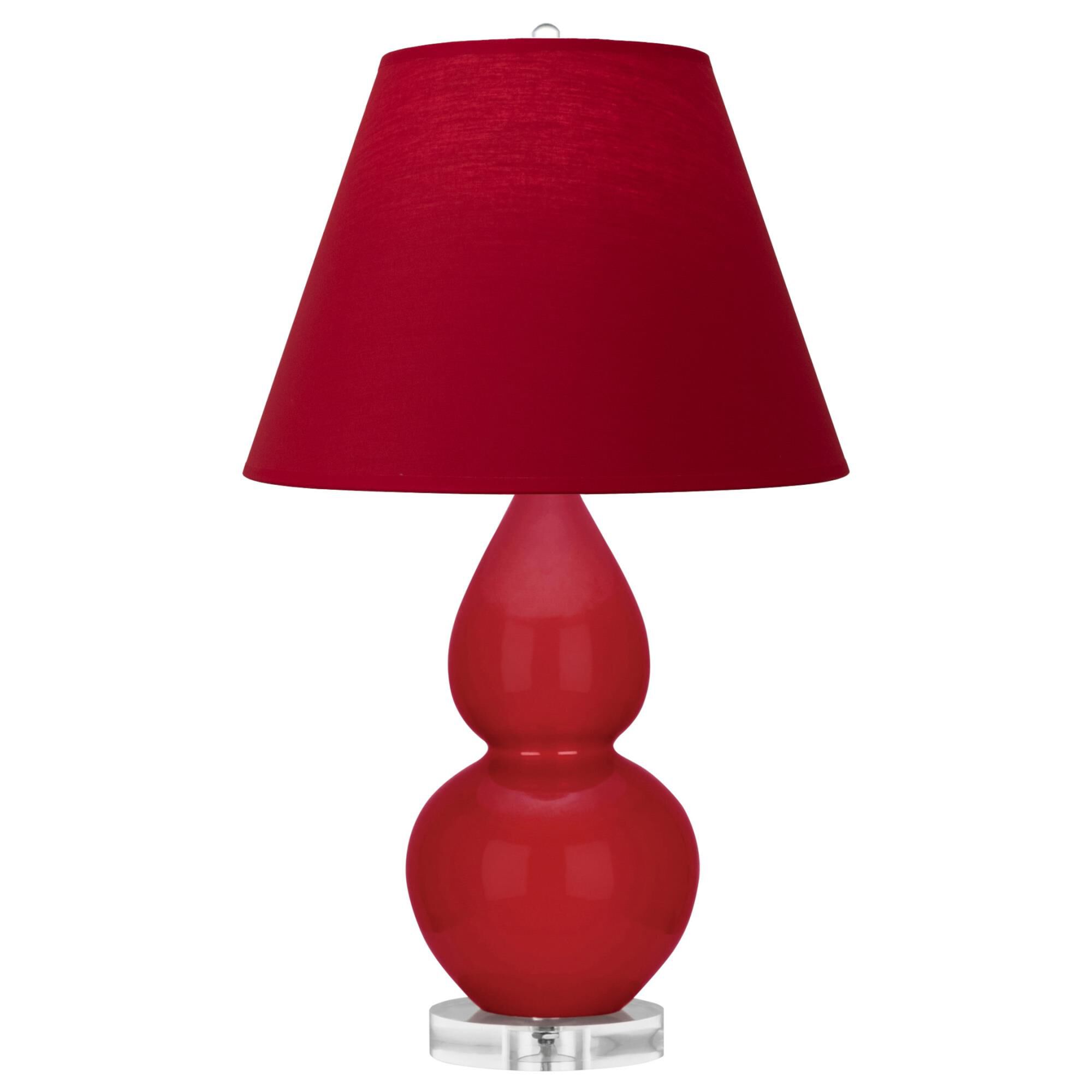 Small Double Gourd 23 Inch Table Lamp by Robert Abbey