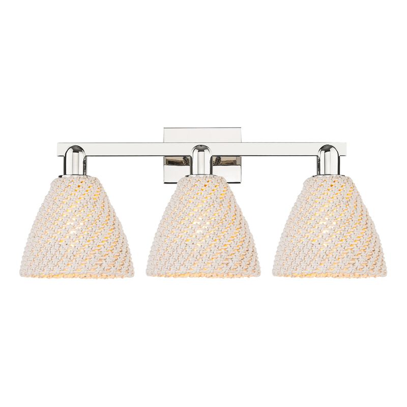 Bruno Marashlian Natural Ballston Dome 26 Inch Bath Vanity Light by Innovations Lighting