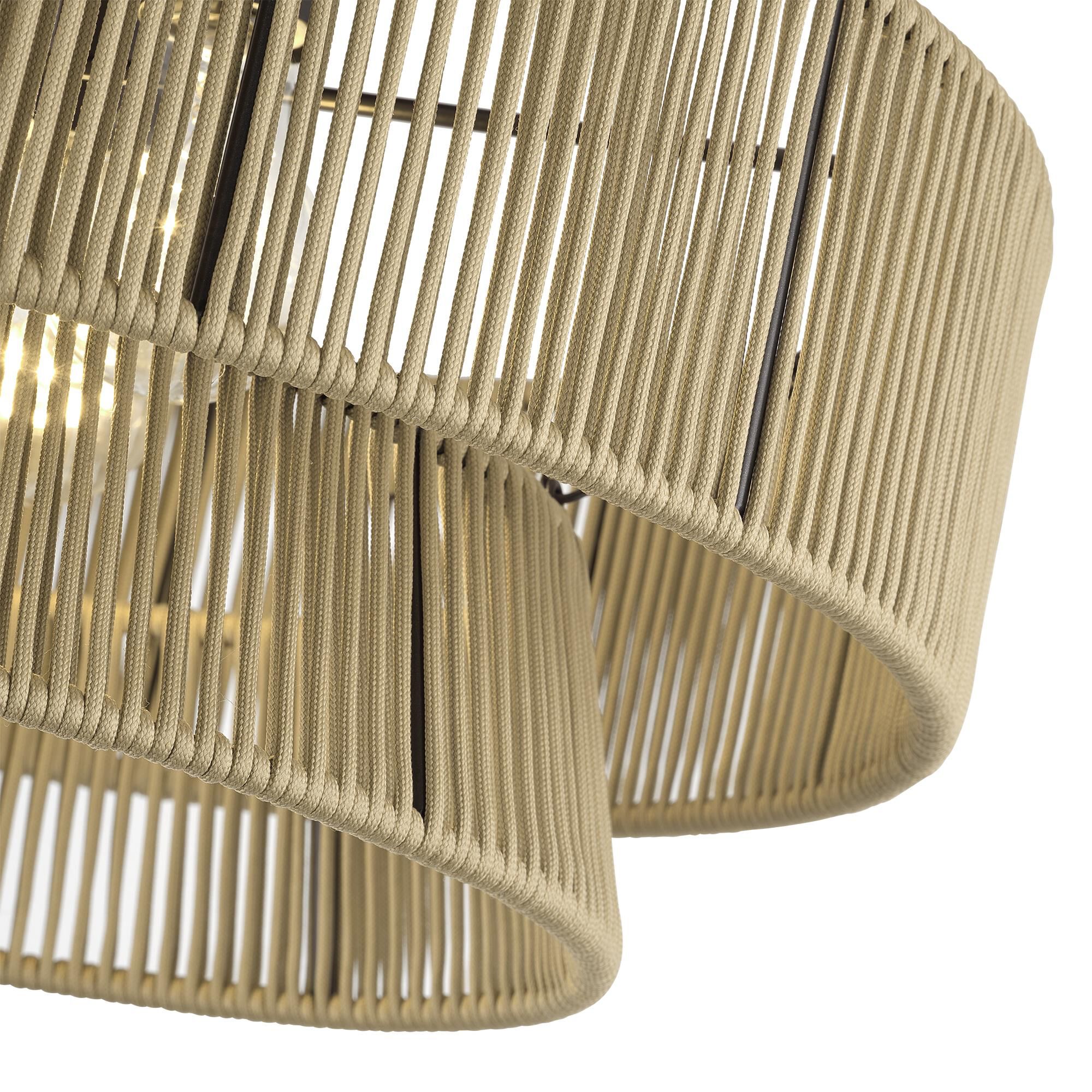 Florell 15 Inch Semi Flush Mount by Livex Lighting