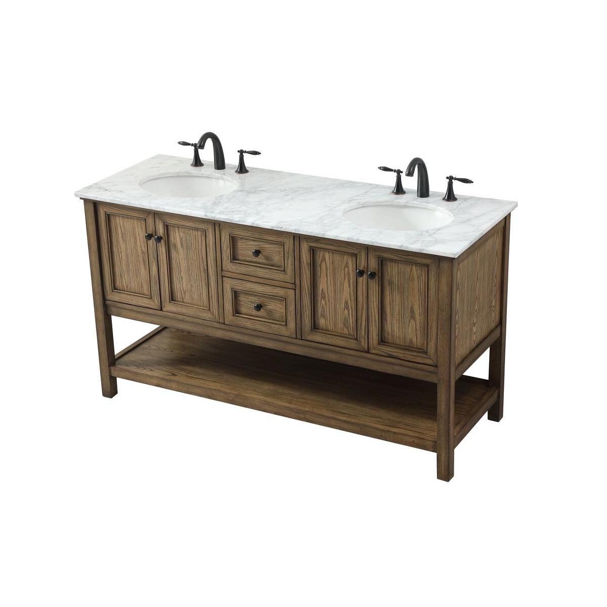 Shown in Driftwood finish