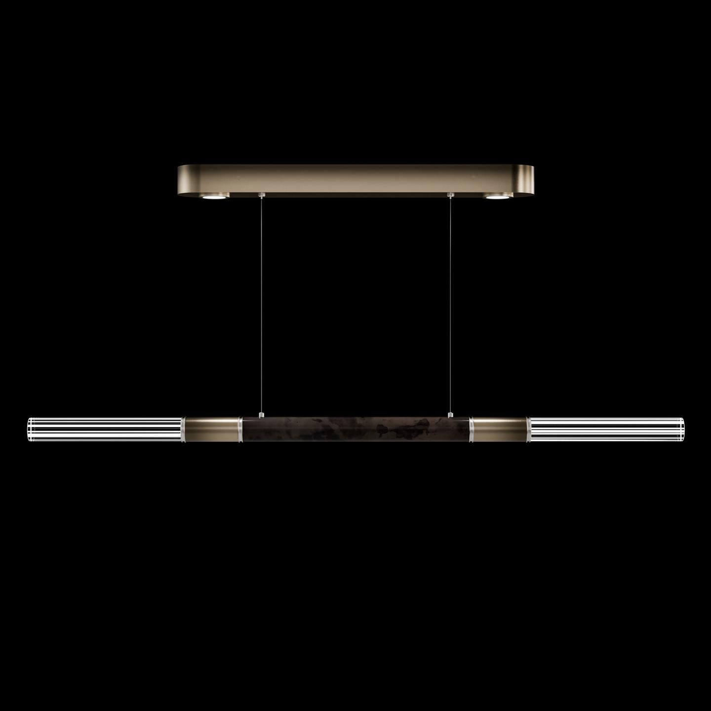 Antonia 62 Inch Linear Suspension Light by Fine Art Handcrafted Lighting