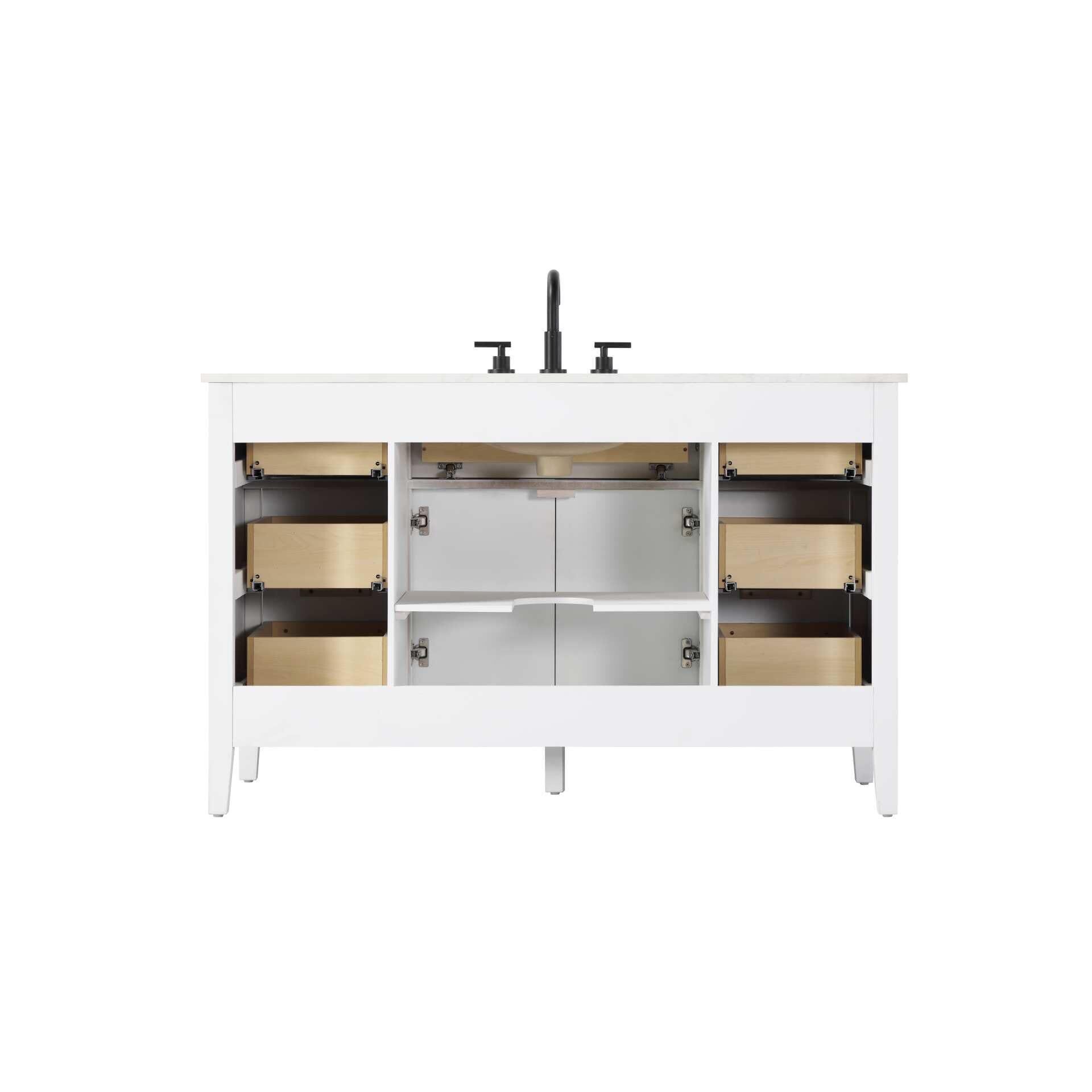 Langston 54 Inch Bath Vanity by Elegant Decor