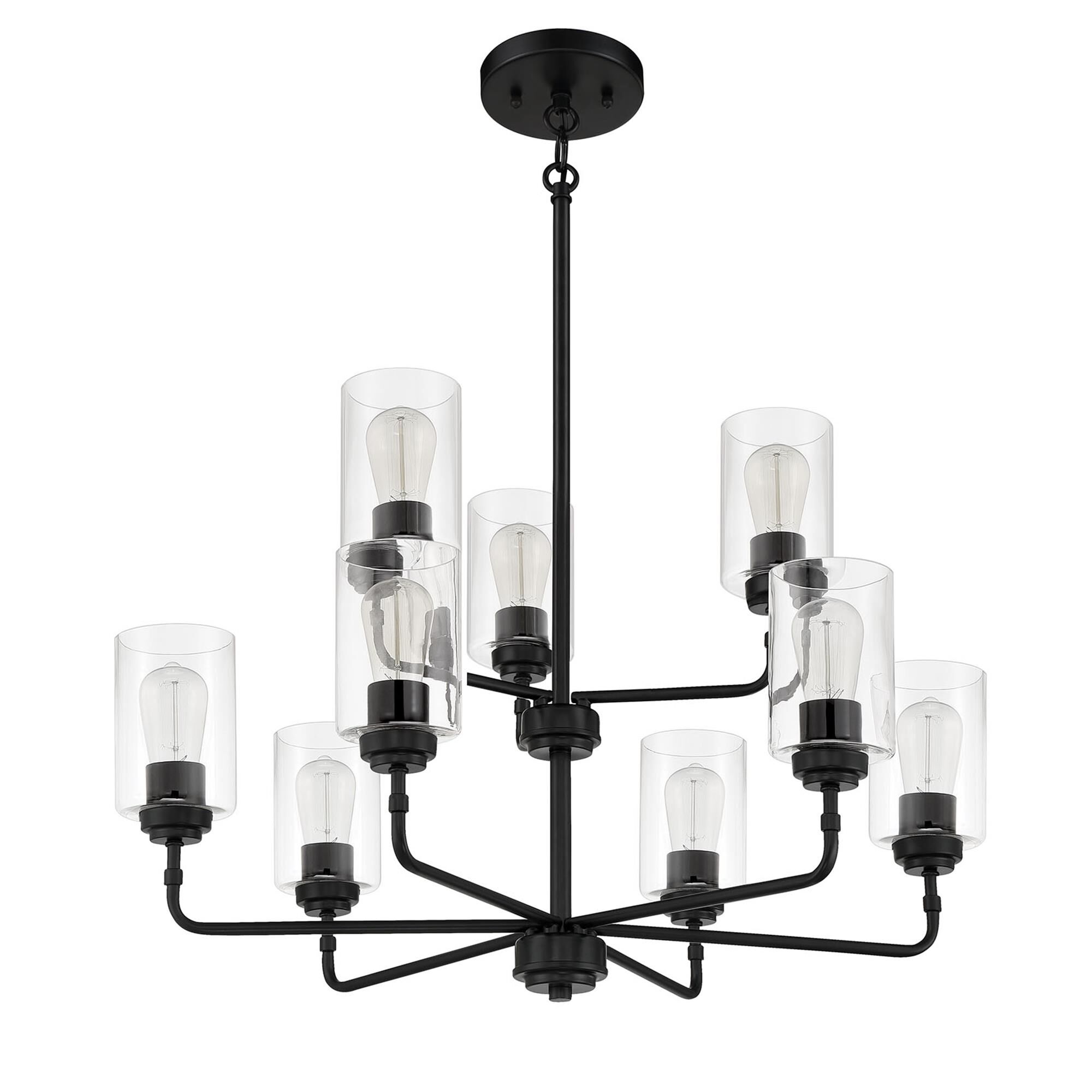 Stowe 30 Inch 9 Light Chandelier by Craftmade